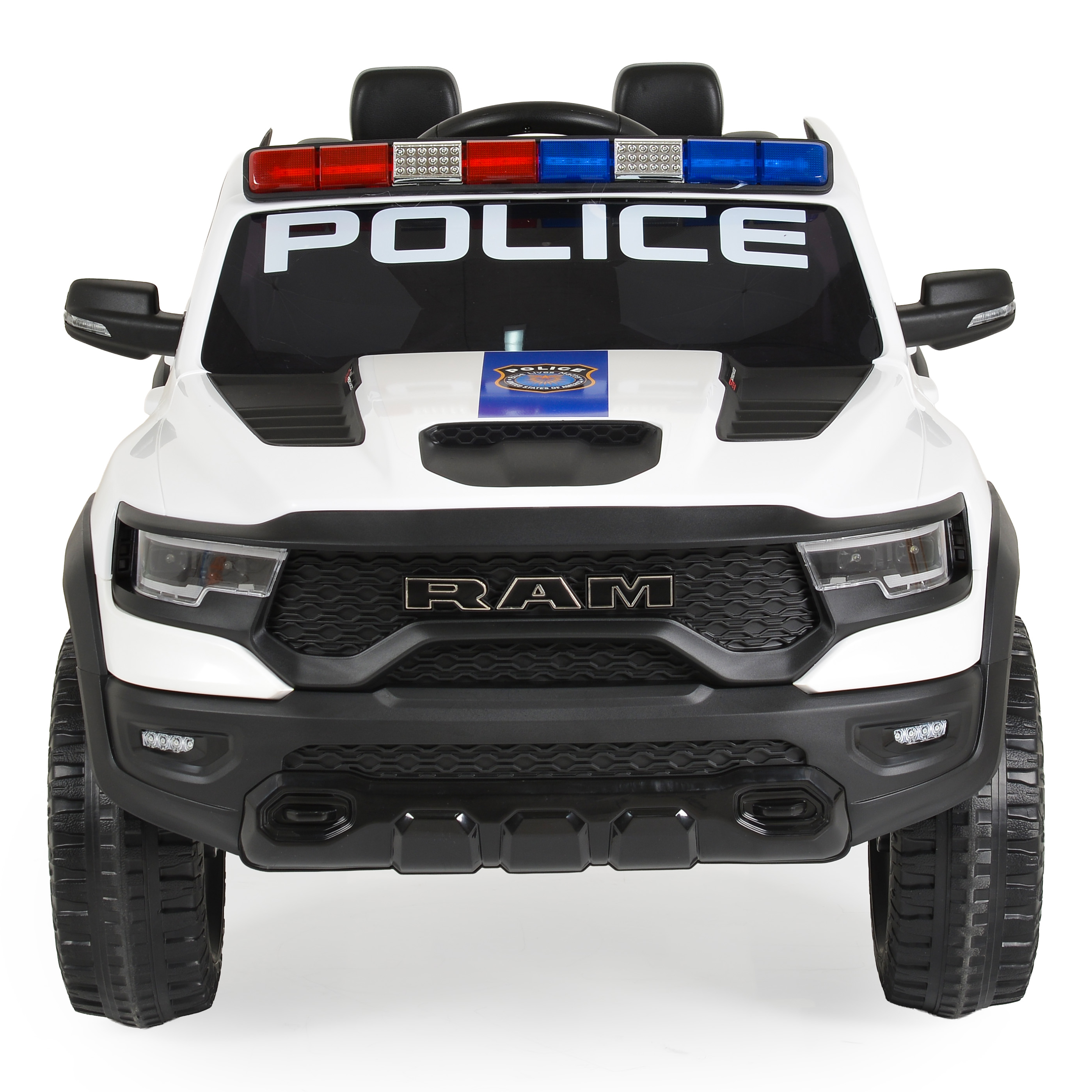 Battery-powered Jeep Ram Mammoth 1000 white