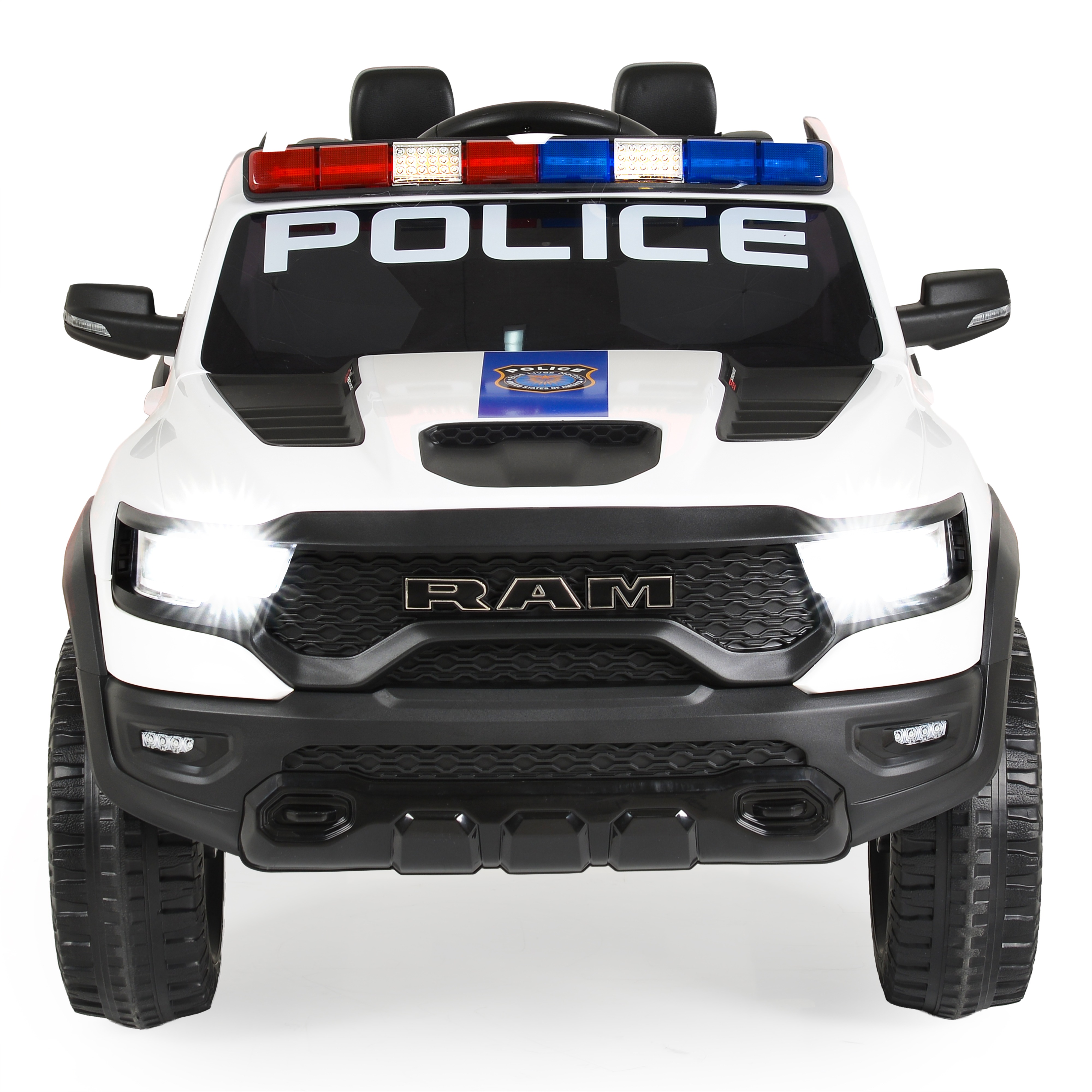 Battery-powered Jeep Ram Mammoth 1000 white