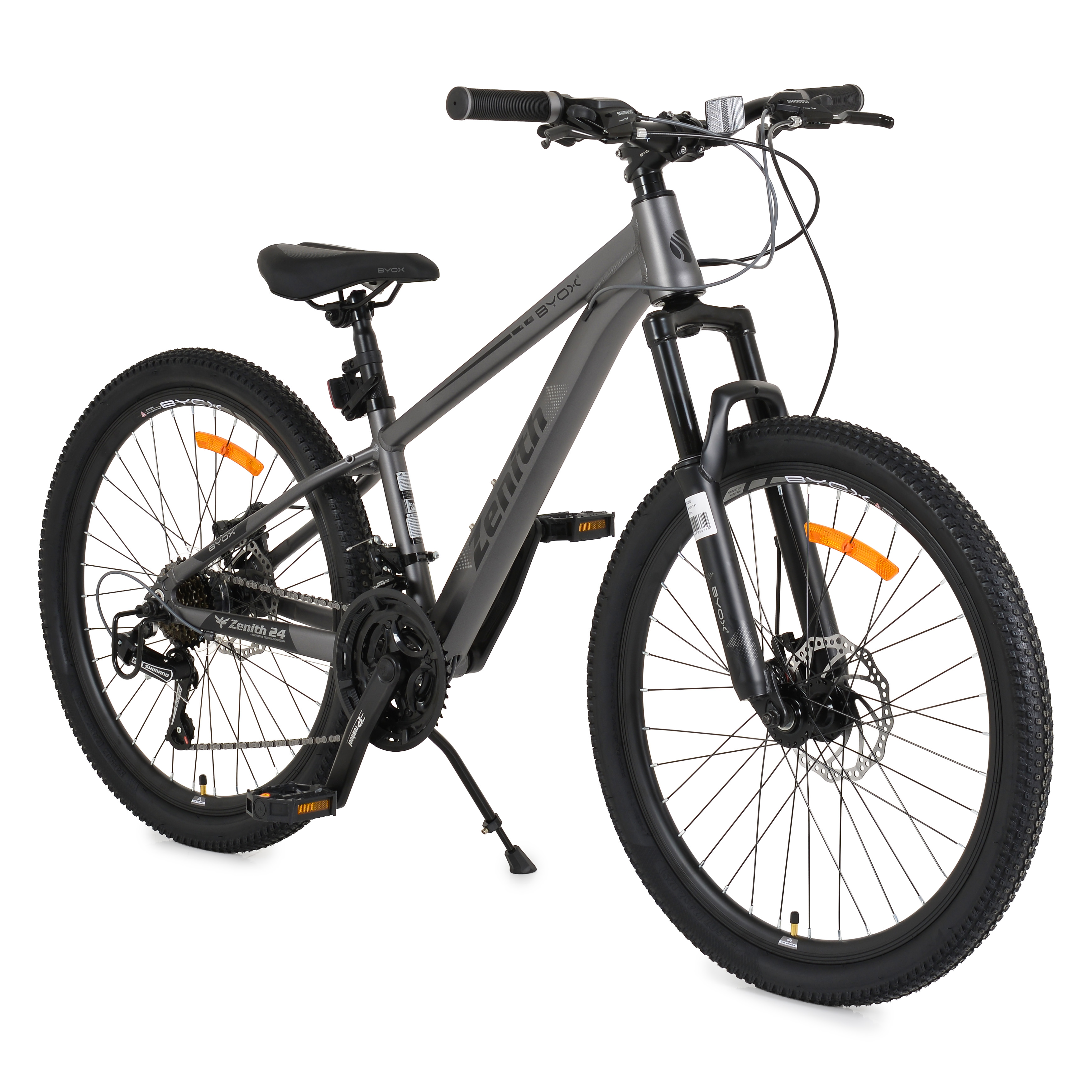 Bicycle with gears alloy 24" Zenith grey