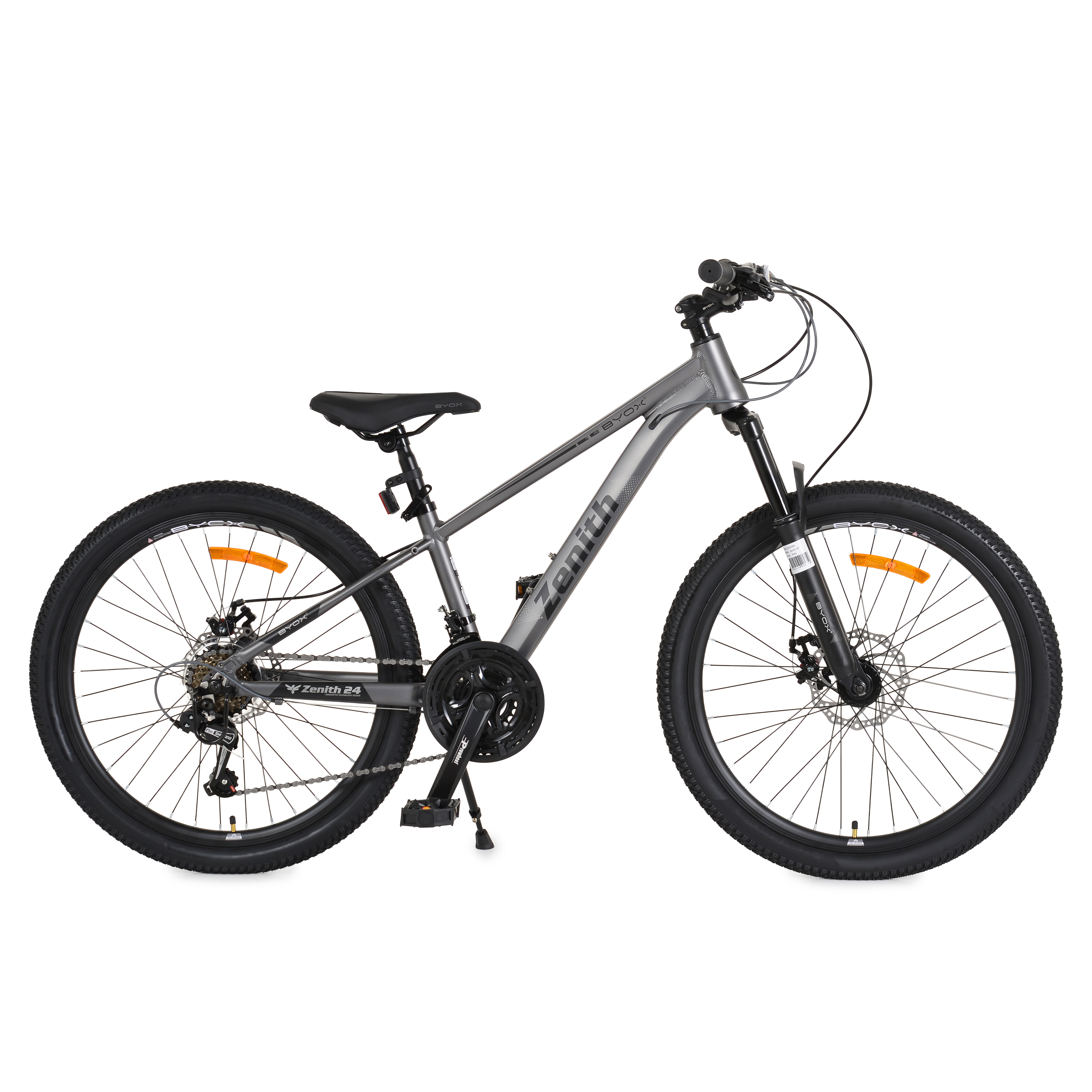 Bicycle with gears alloy 24" Zenith grey