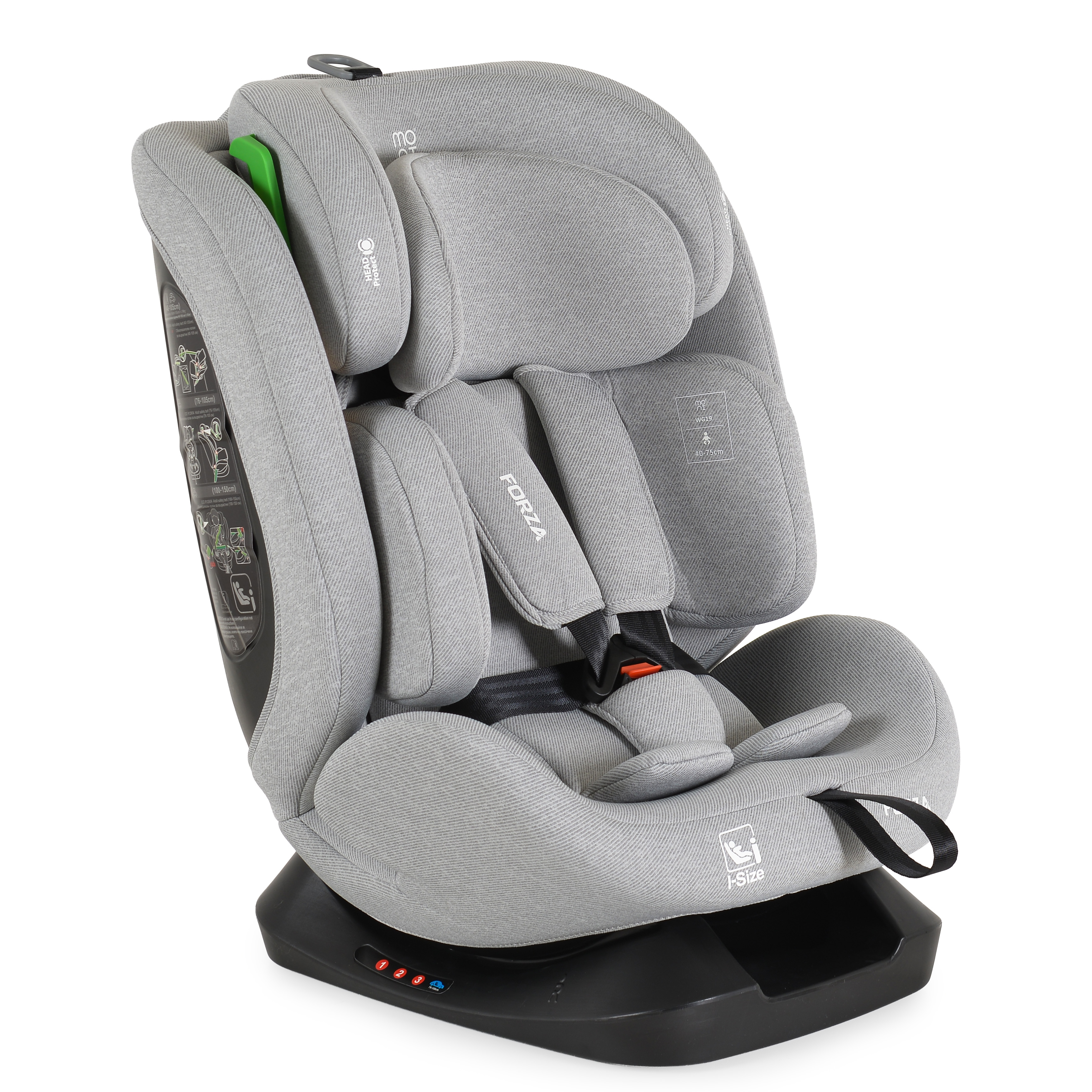 Car seat Forza 40-150cm Dark-Grey