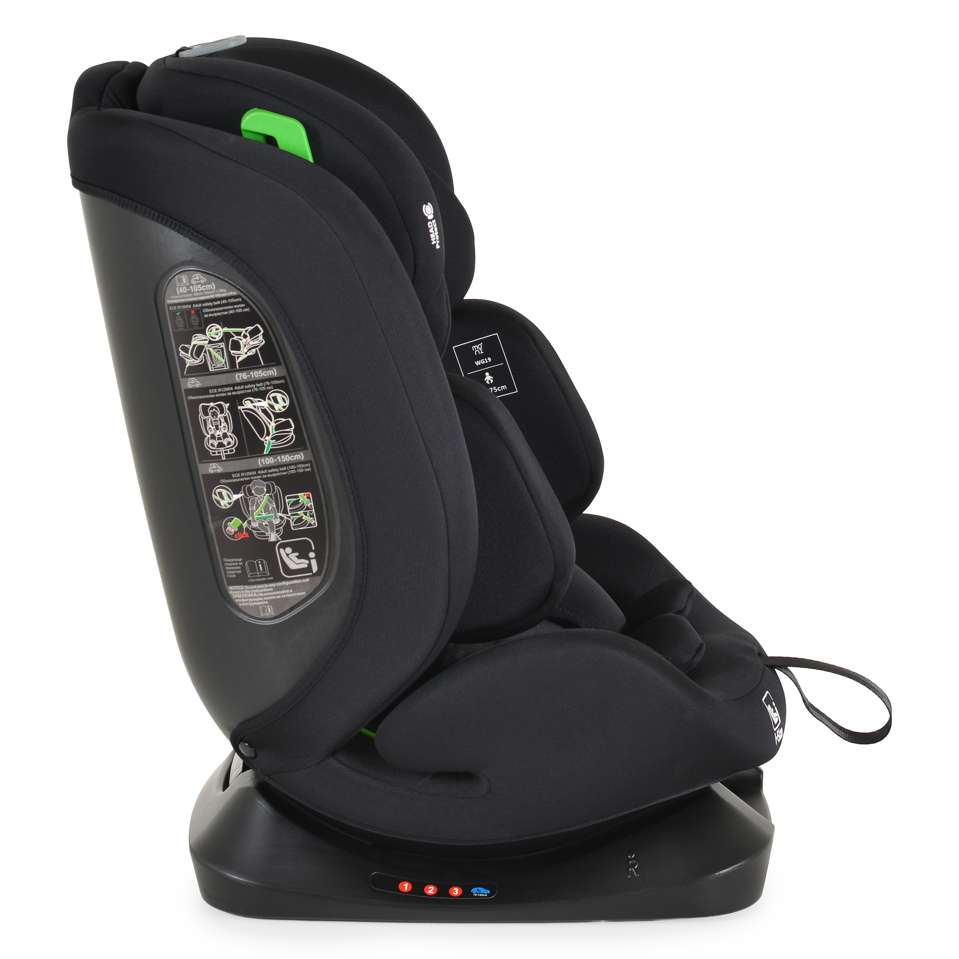 Car seat Forza 40-150cm Black