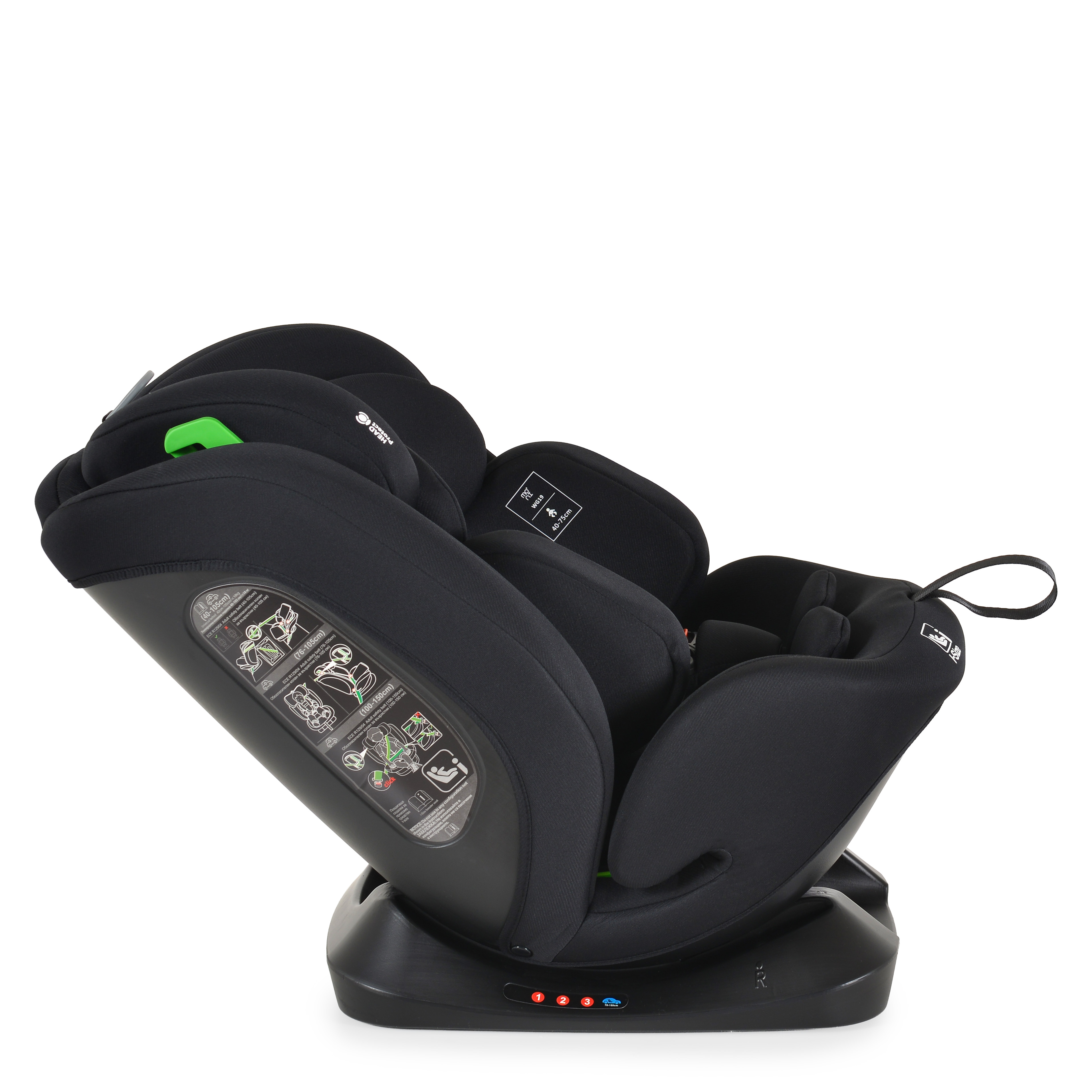 Car seat Forza 40-150cm Black
