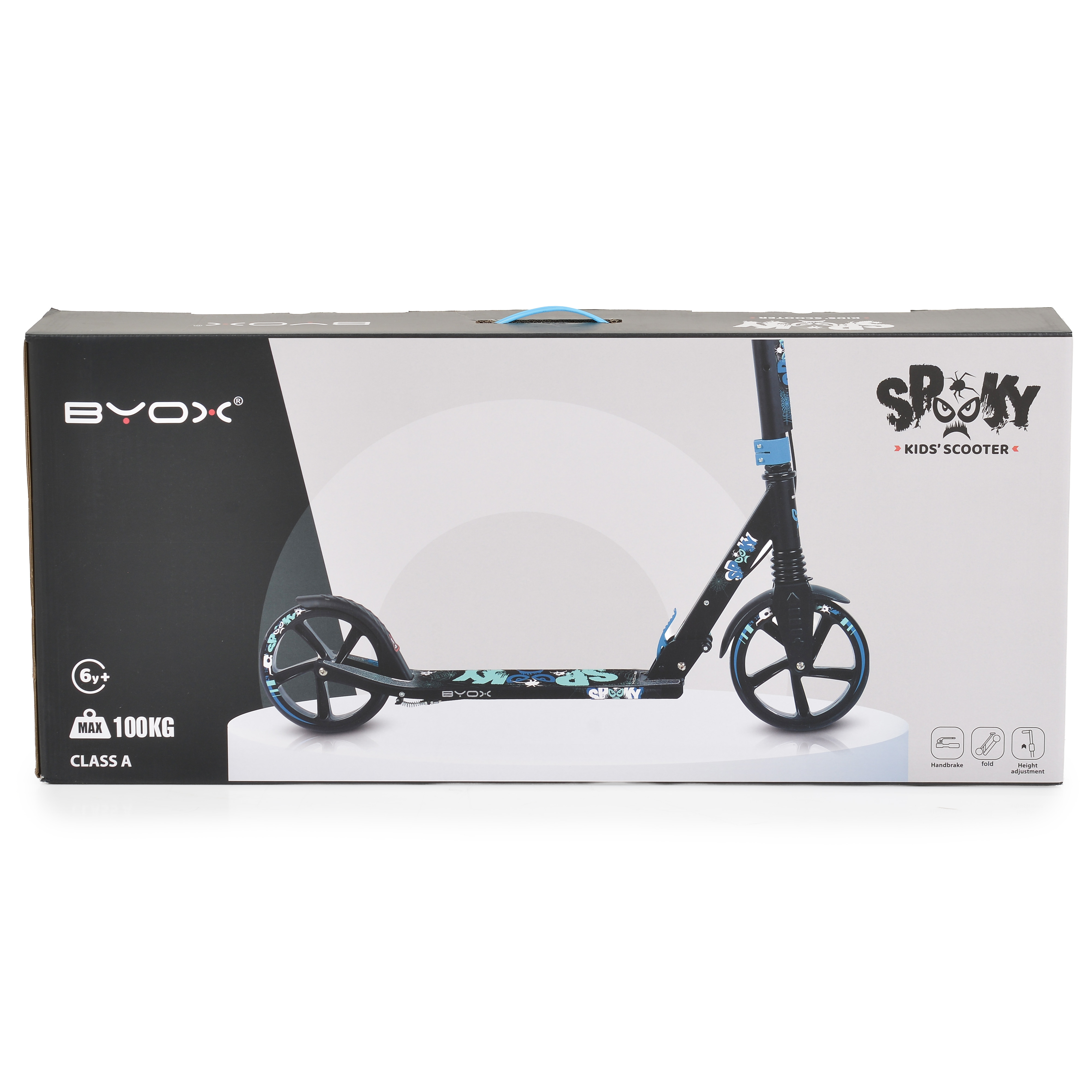 Spooky Blue Scooter