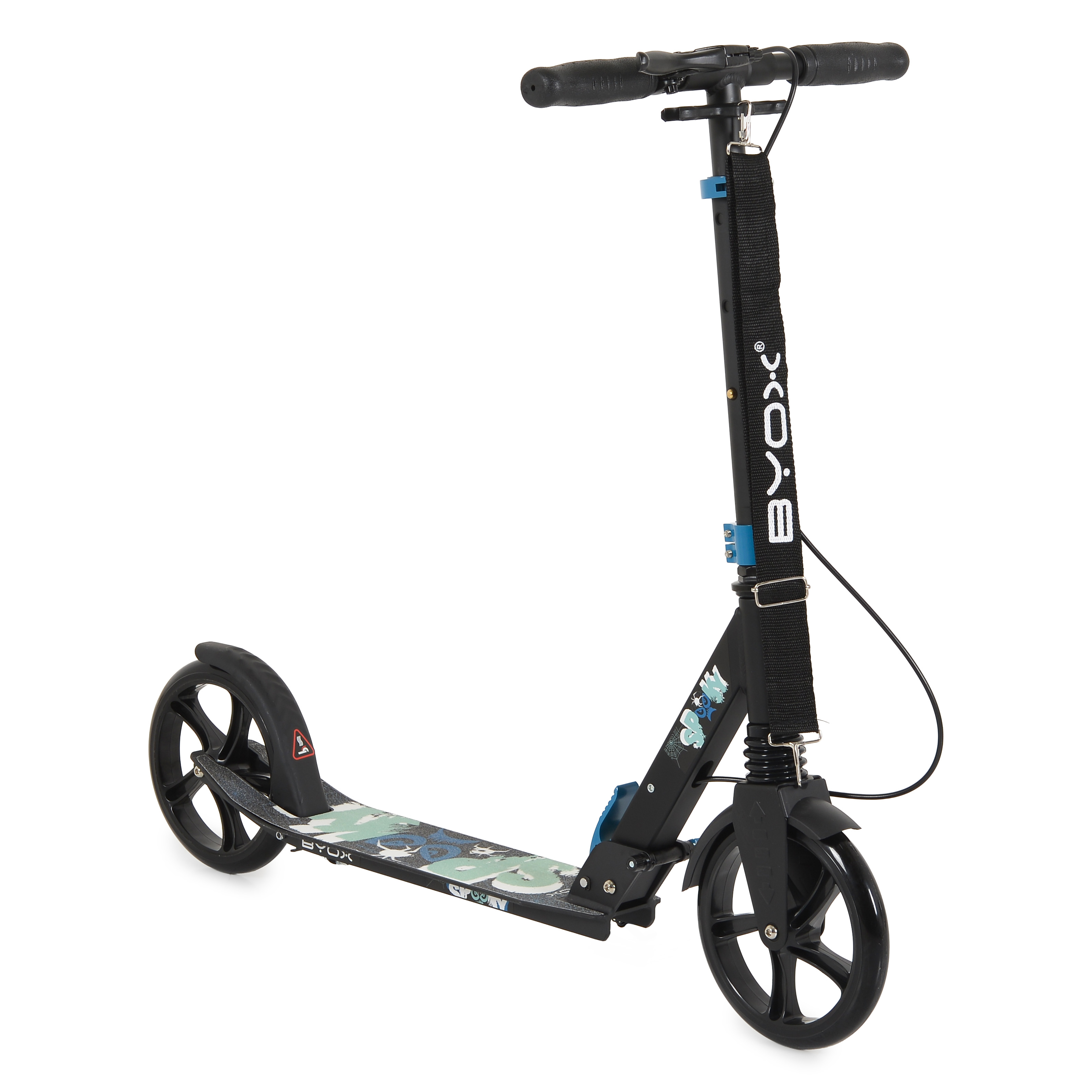 Spooky Blue Scooter