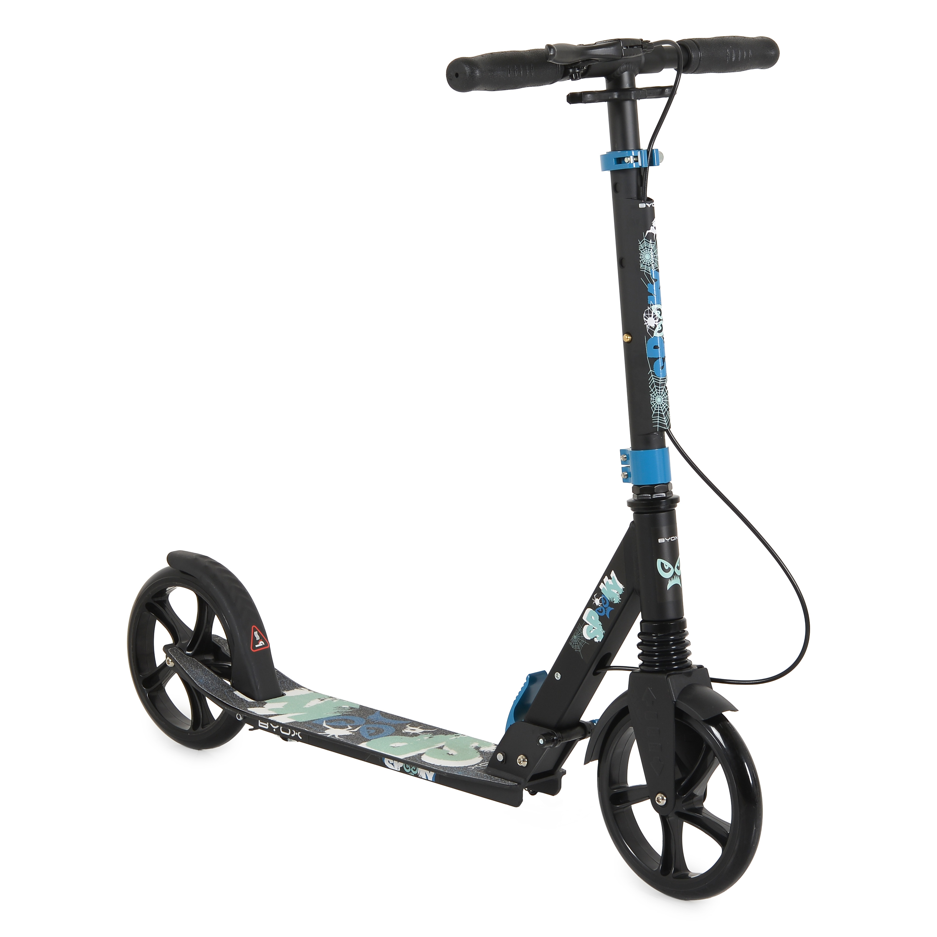 Spooky Blue Scooter