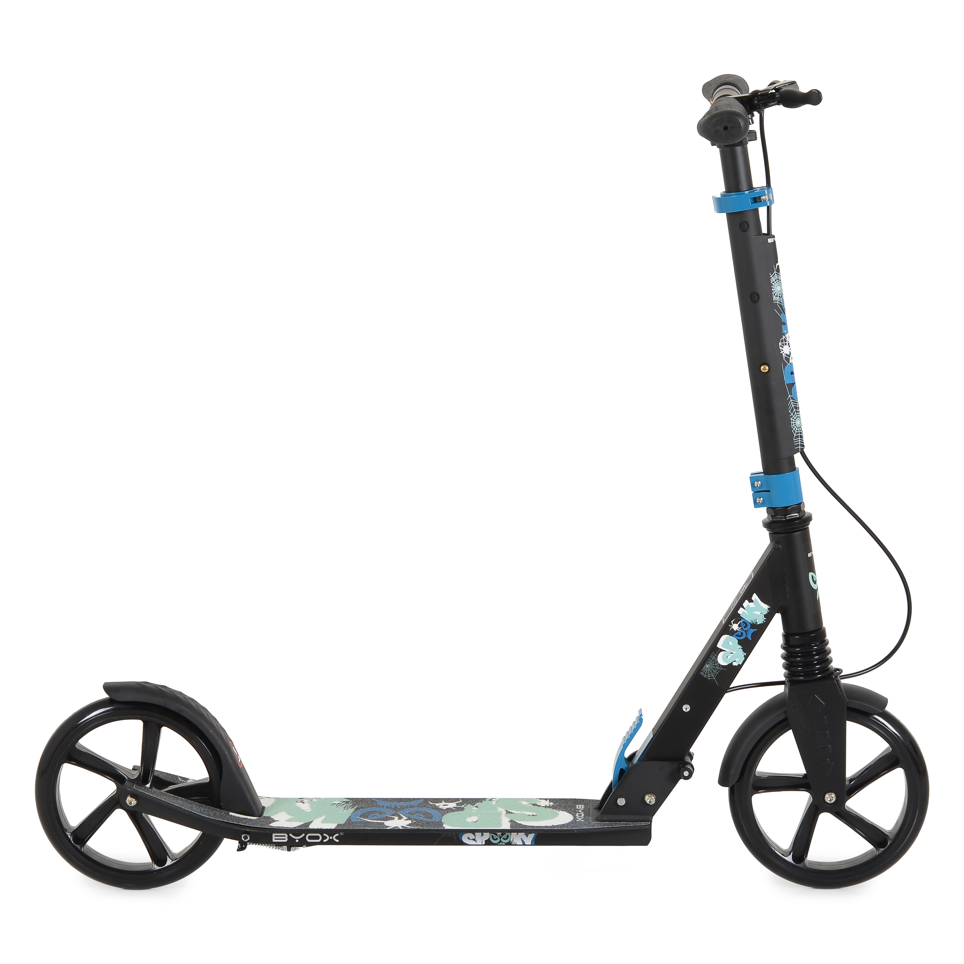 Spooky Blue Scooter