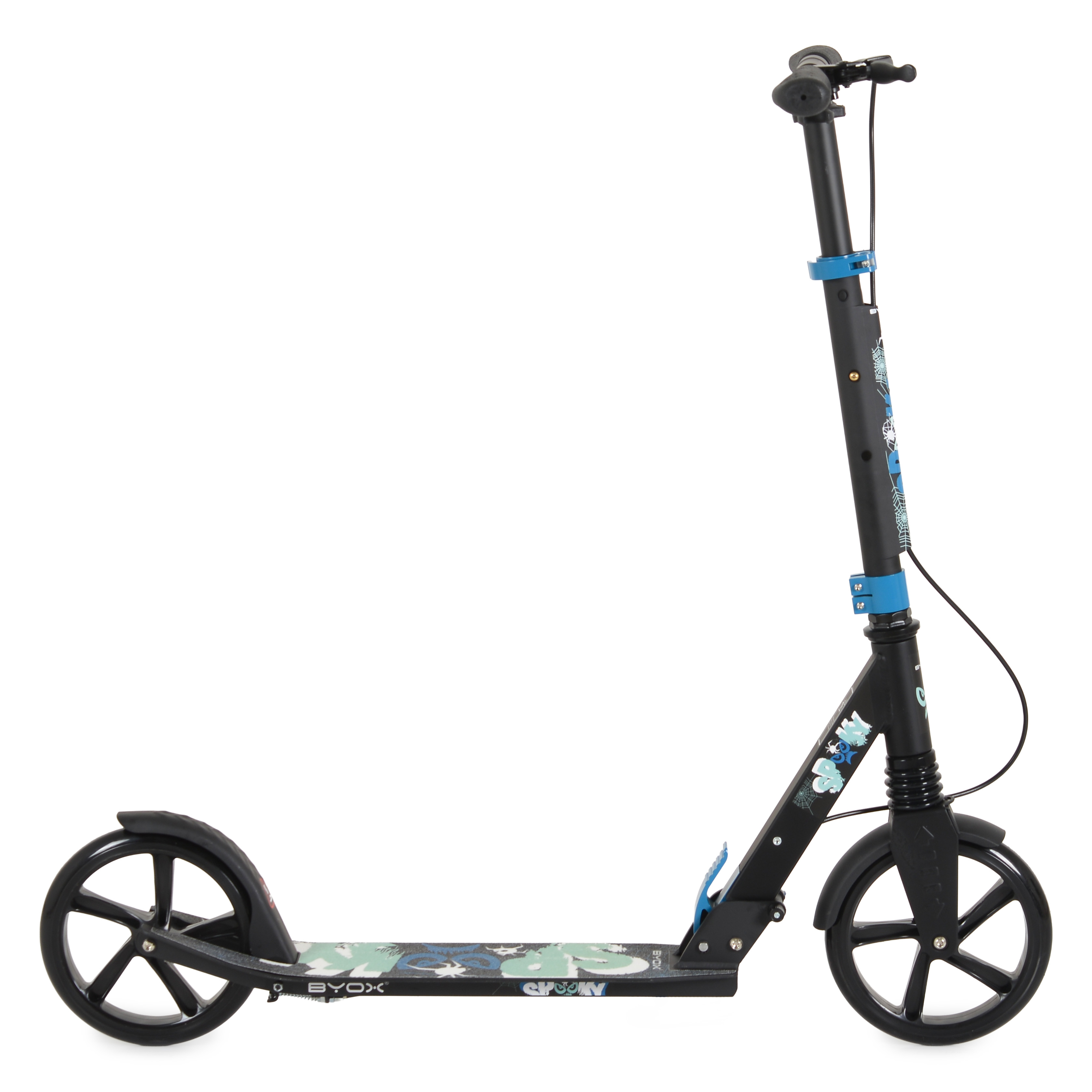 Spooky Blue Scooter