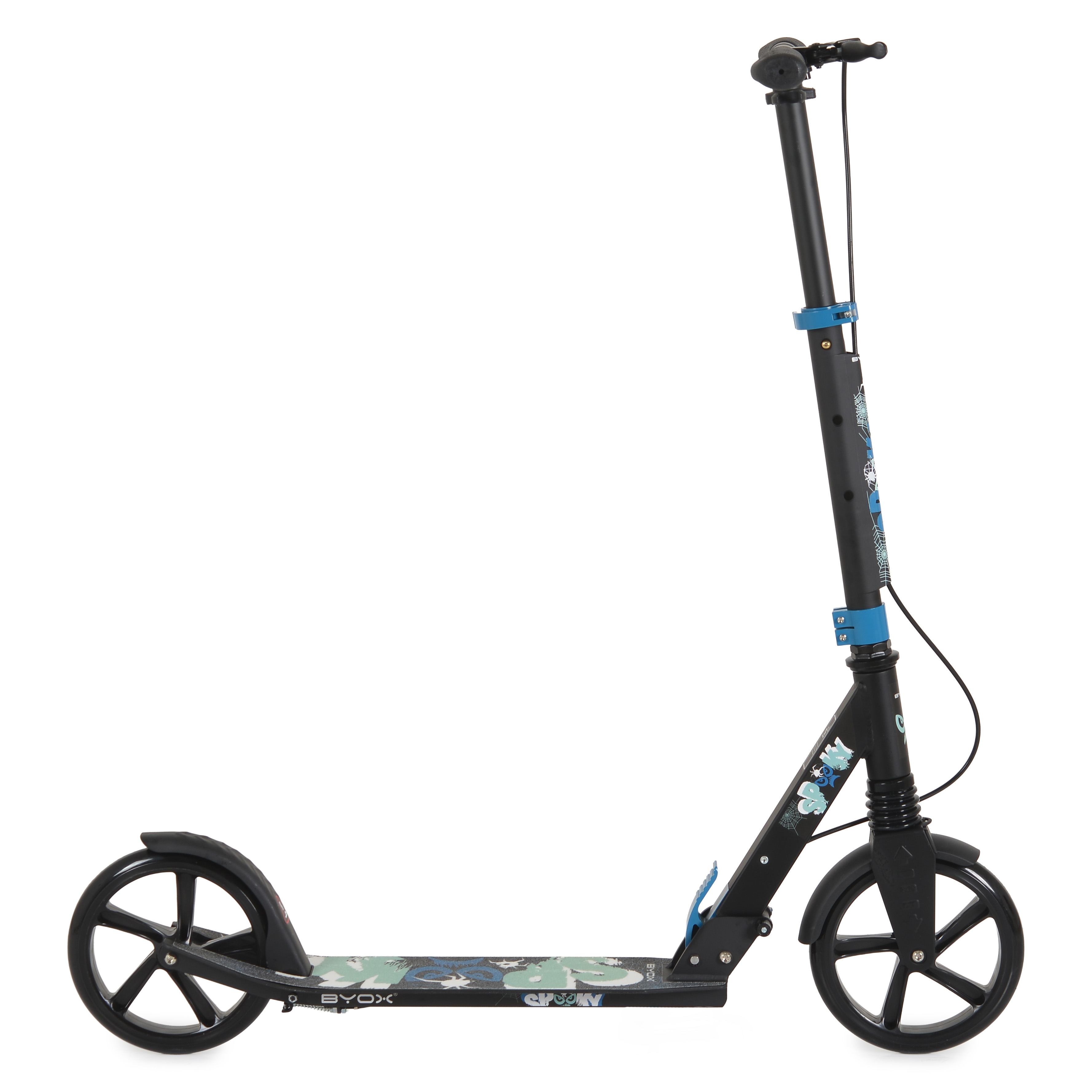 Spooky Blue Scooter