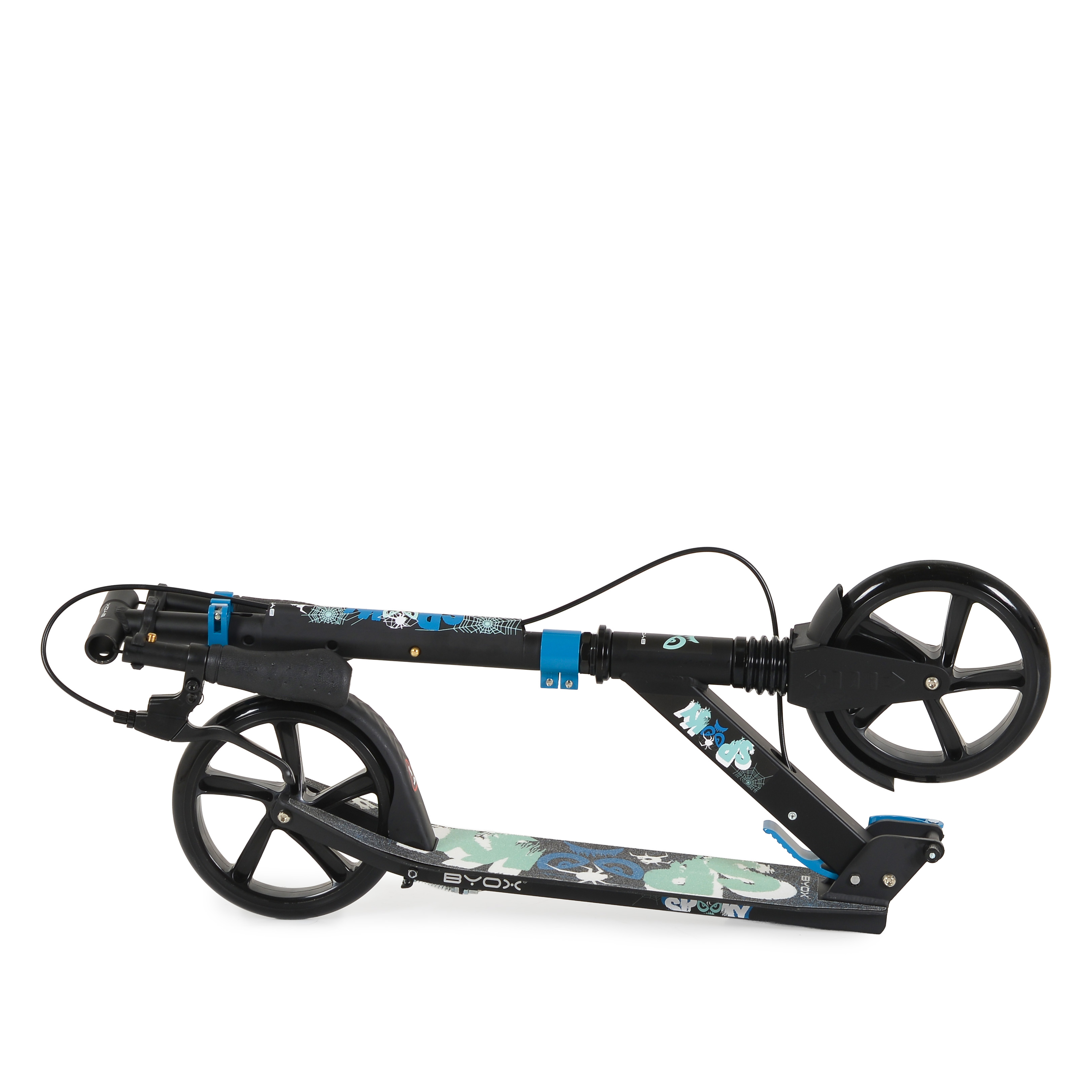 Spooky Blue Scooter