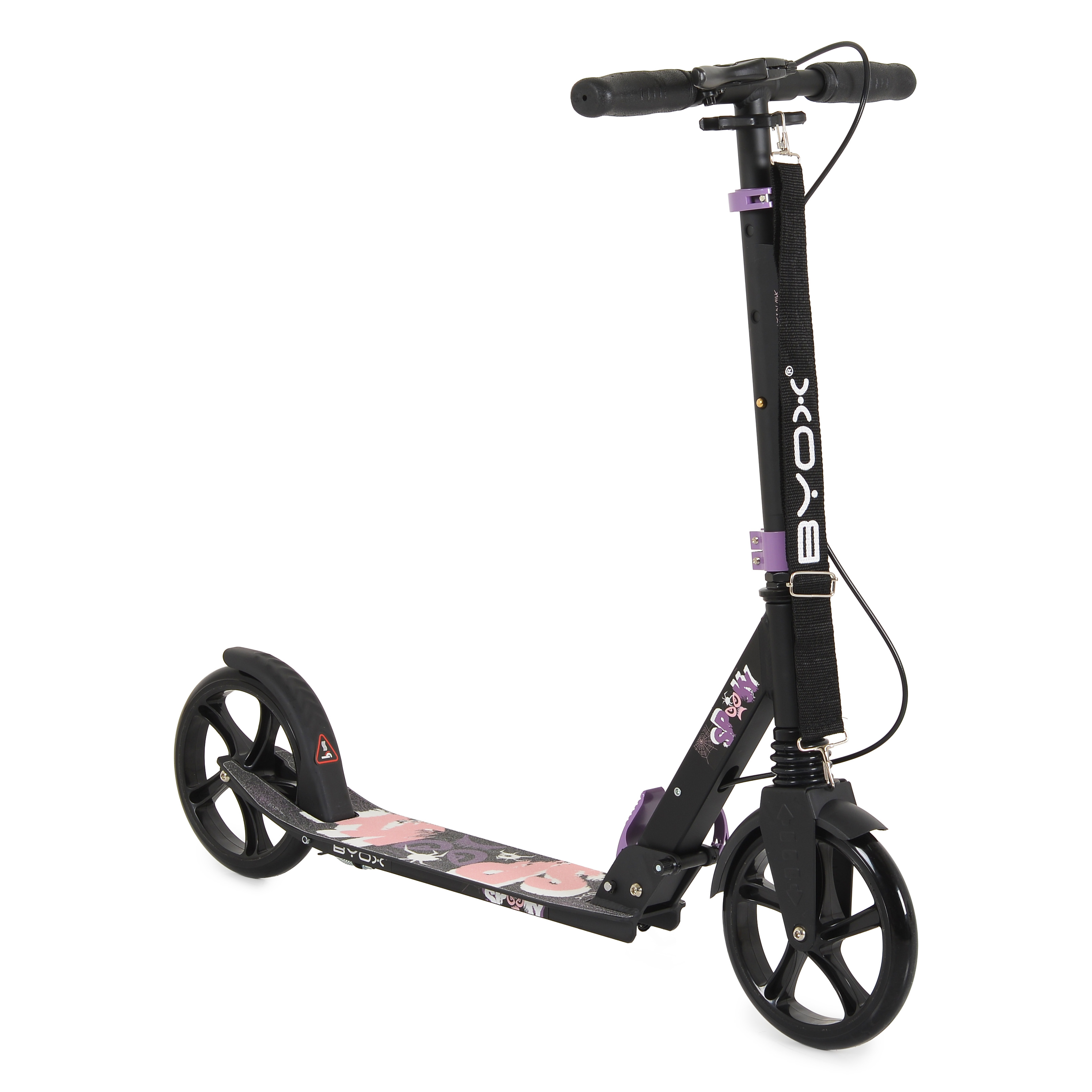 Spooky Purple Scooter