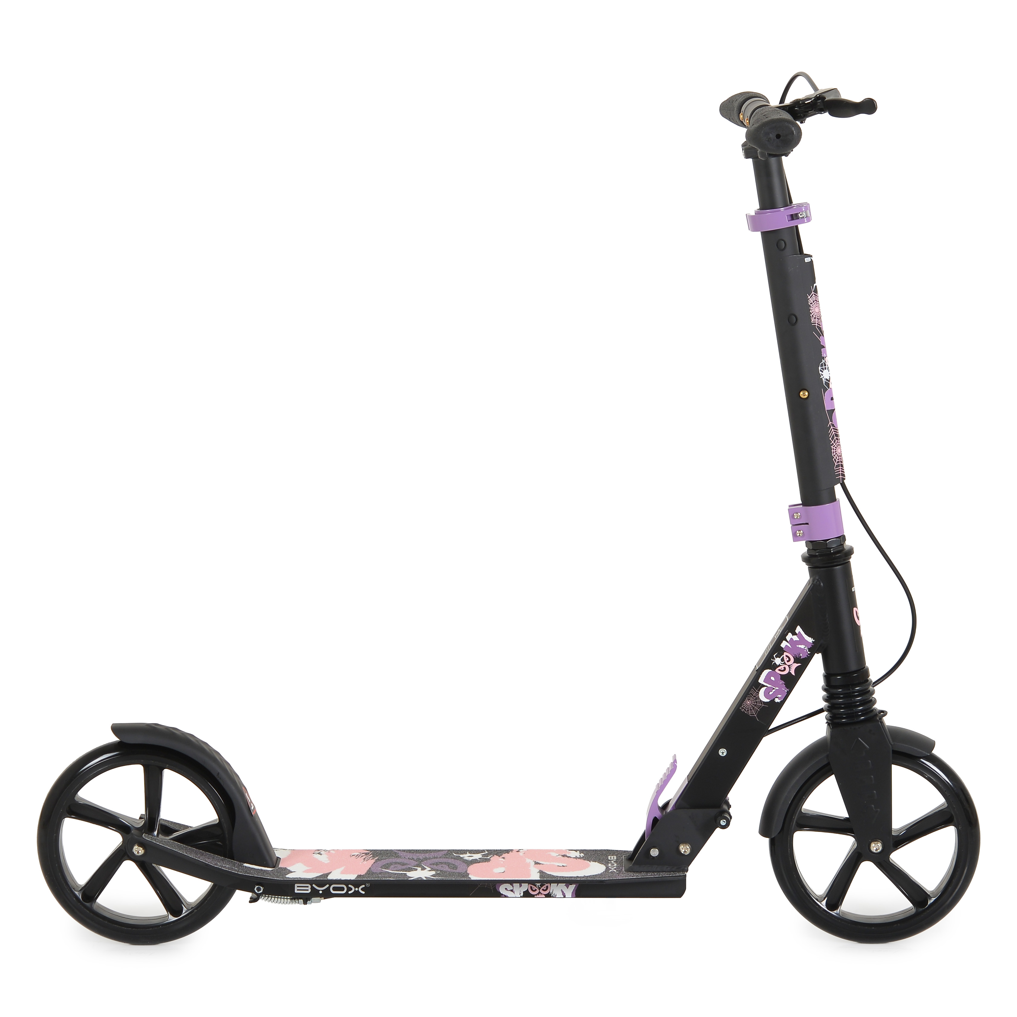 Spooky Purple Scooter