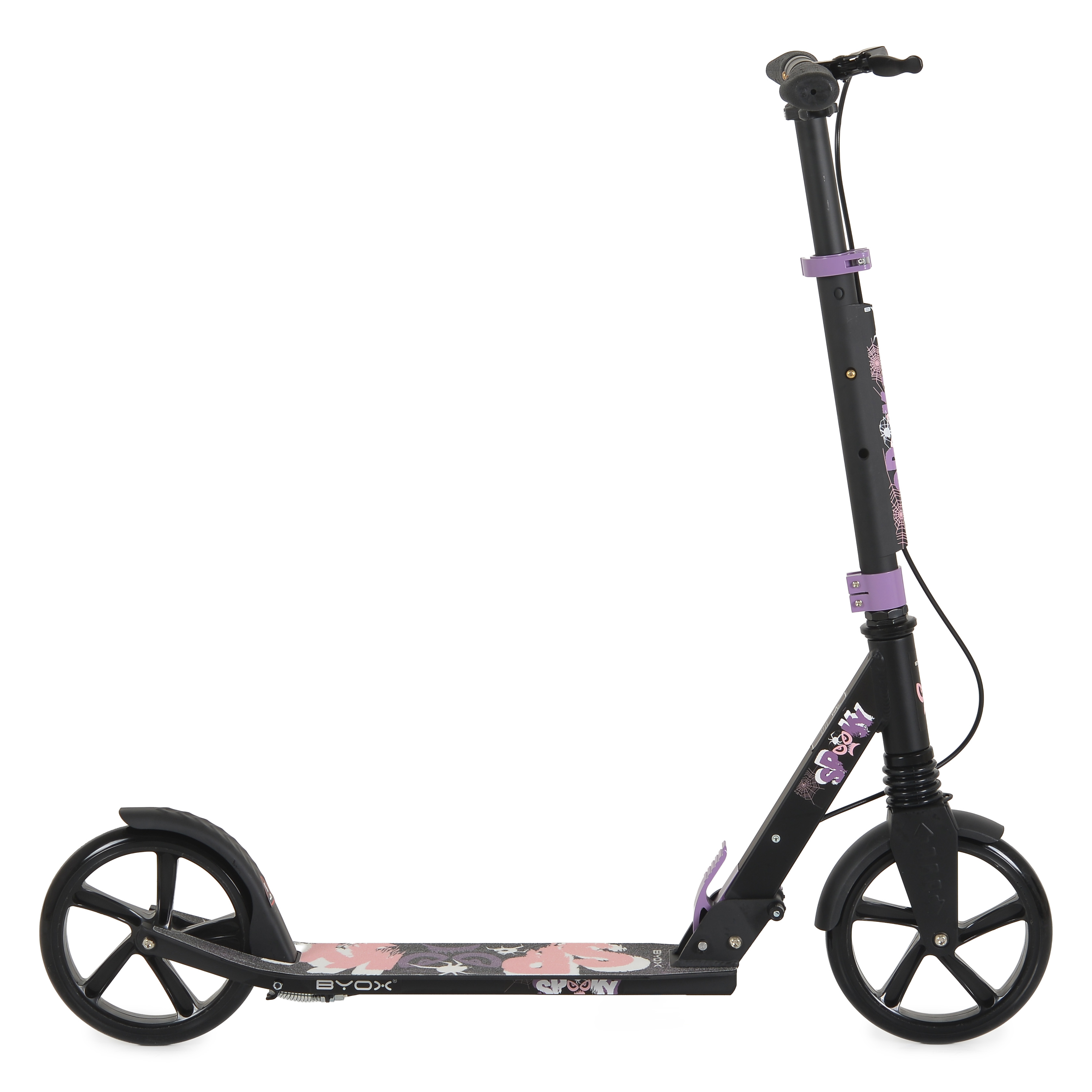 Spooky Purple Scooter