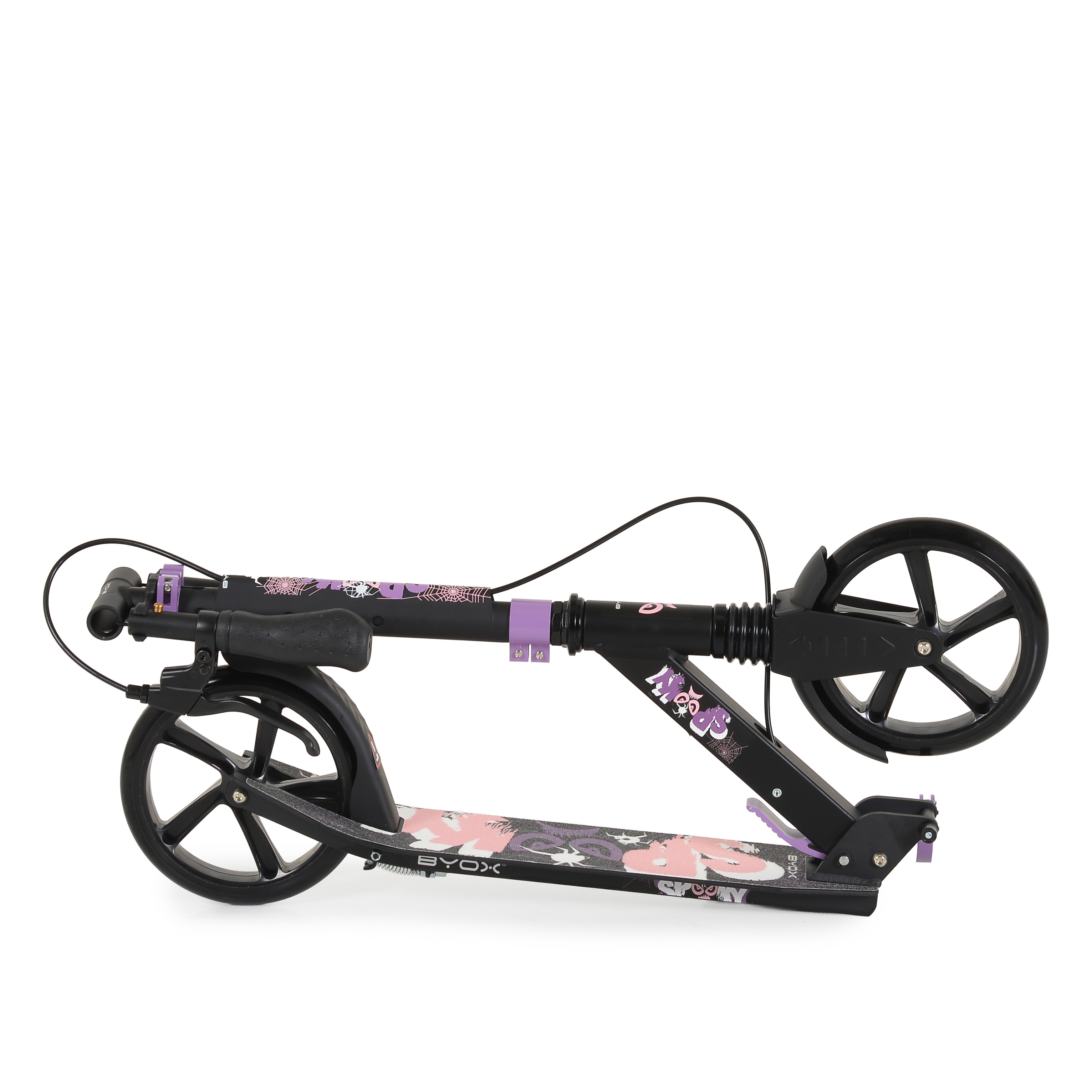Spooky Purple Scooter