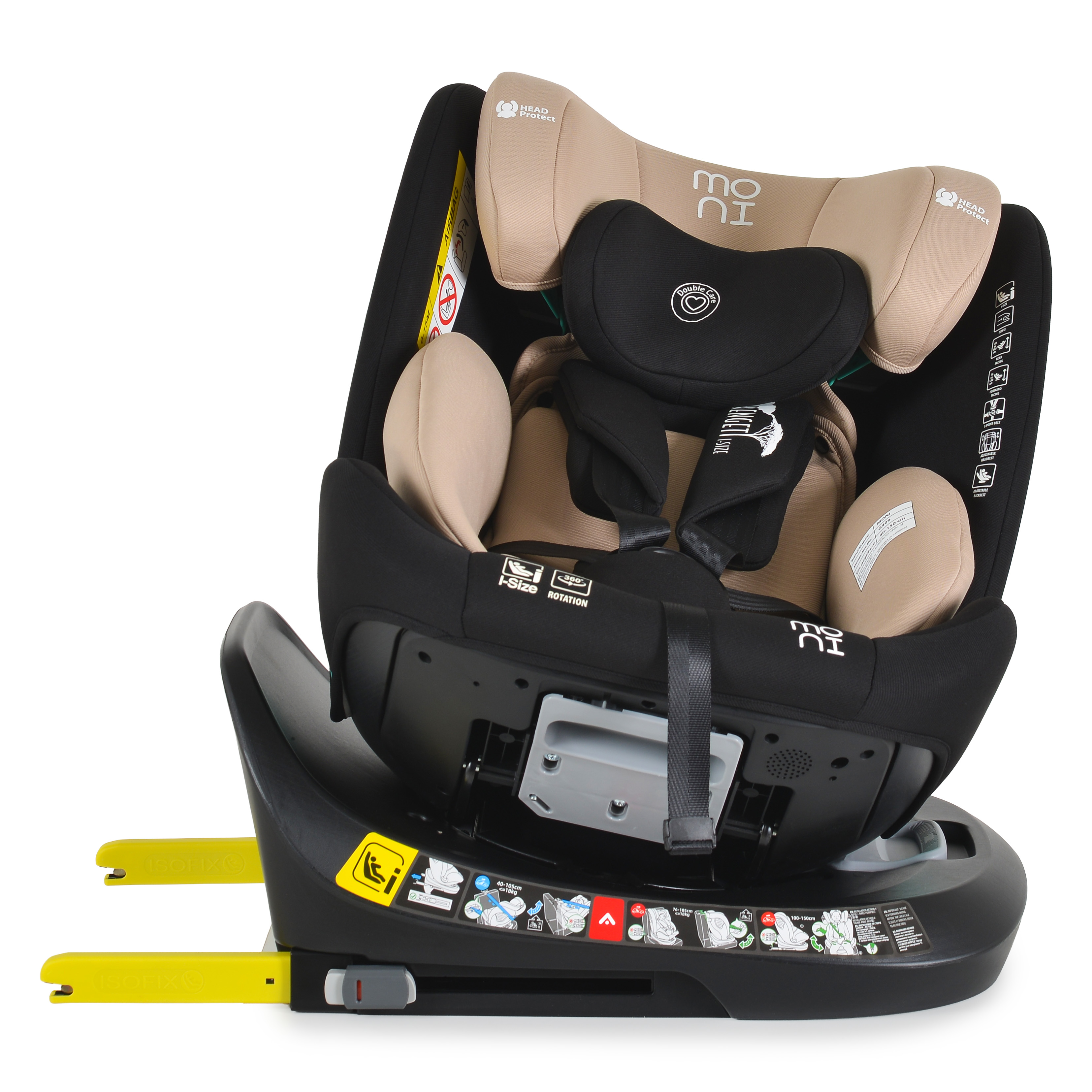 Car seat Serengeti 40-150cm beige