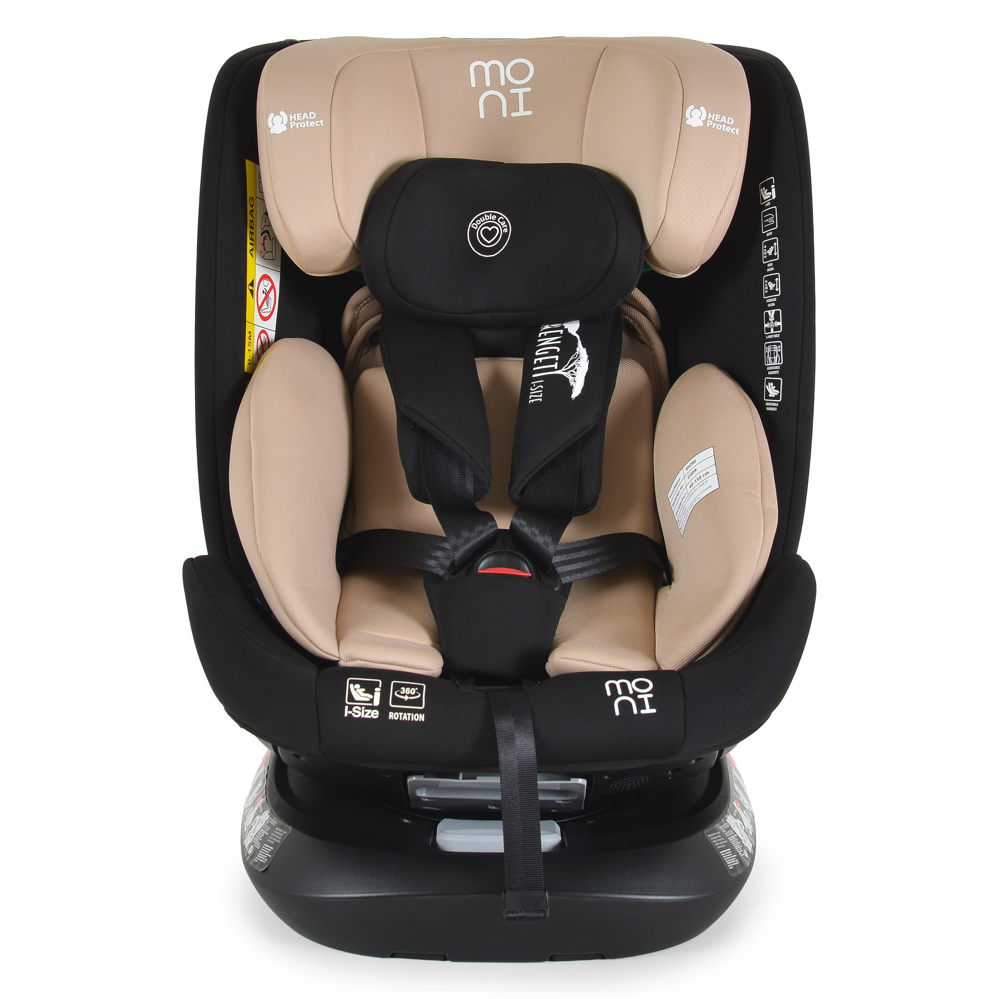Car seat Serengeti 40-150cm beige