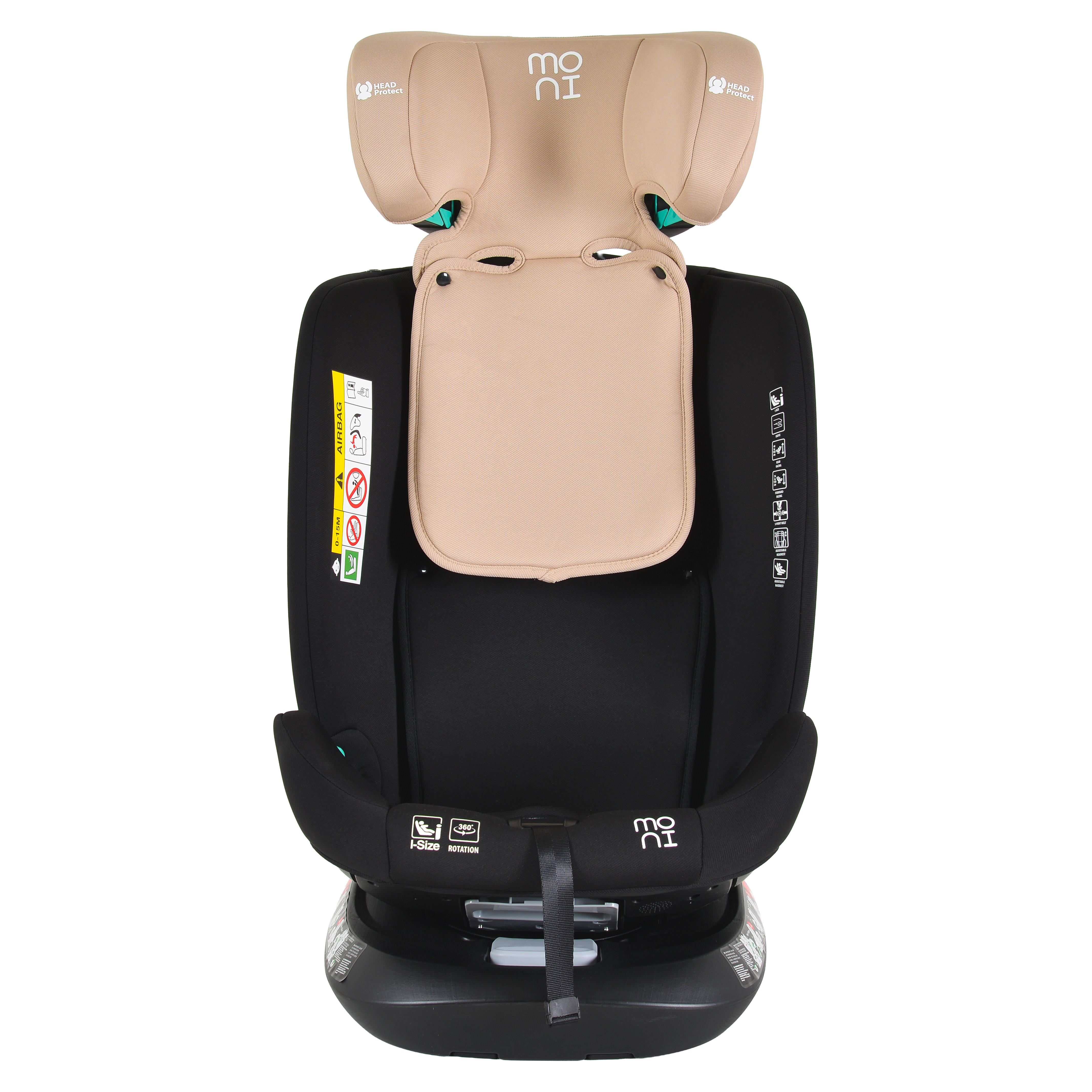 Car seat Serengeti 40-150cm beige