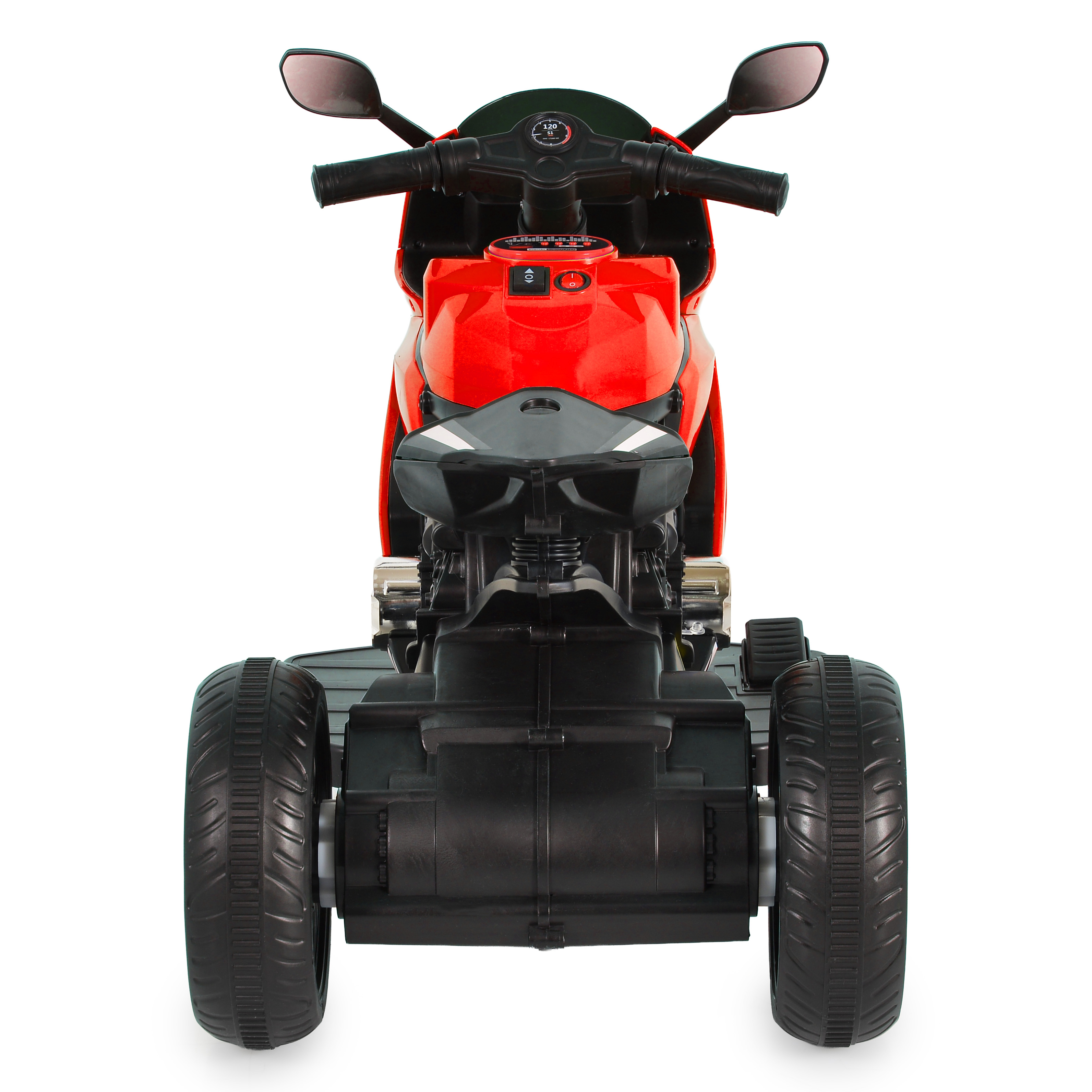 Nairobi battery-powered motorbike red
