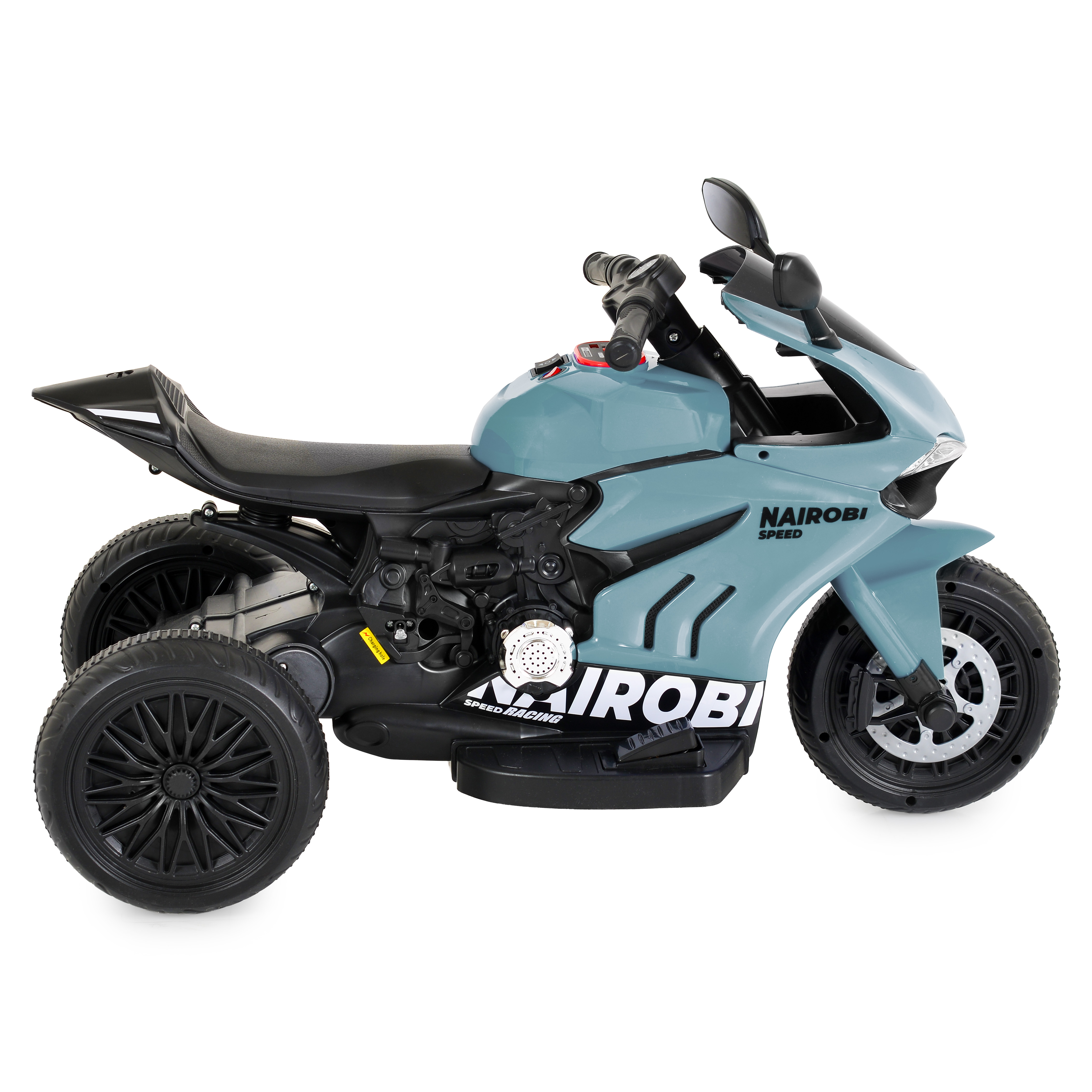 Cordless bike Nairobi gray