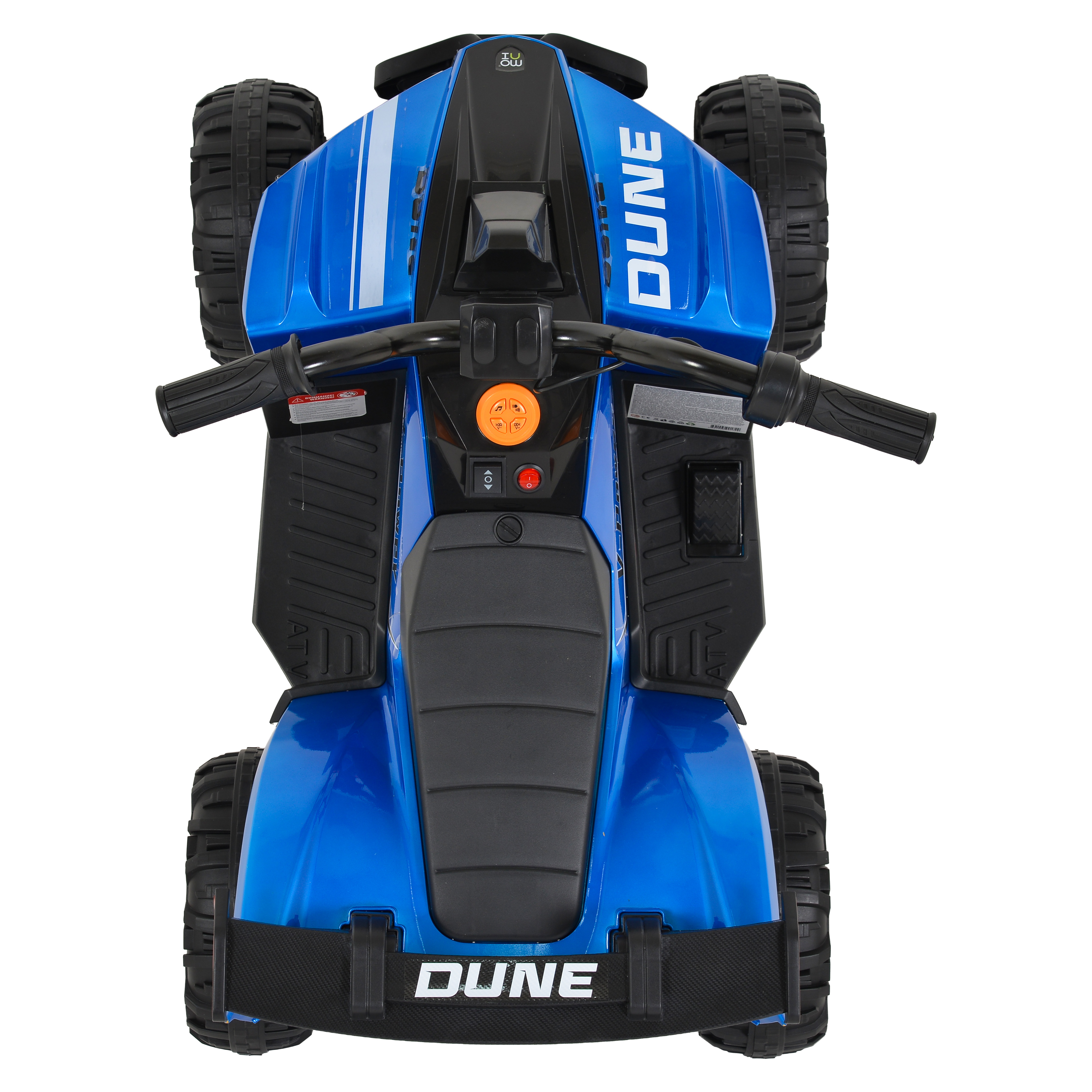 Battery-powered buggy Dune metallic blue