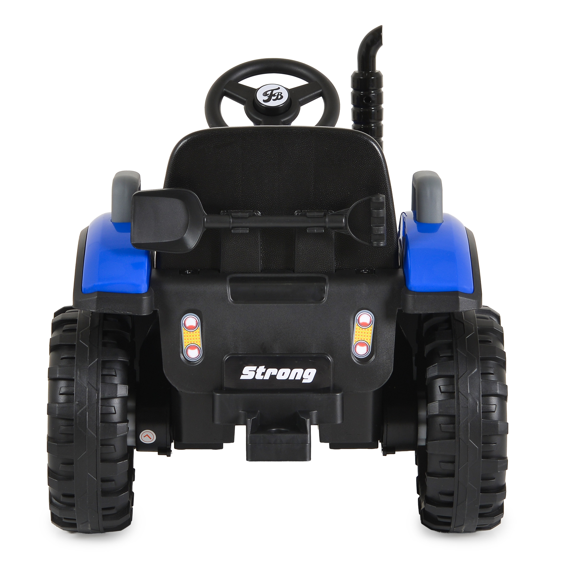 Battery-powered tractor Terron blue