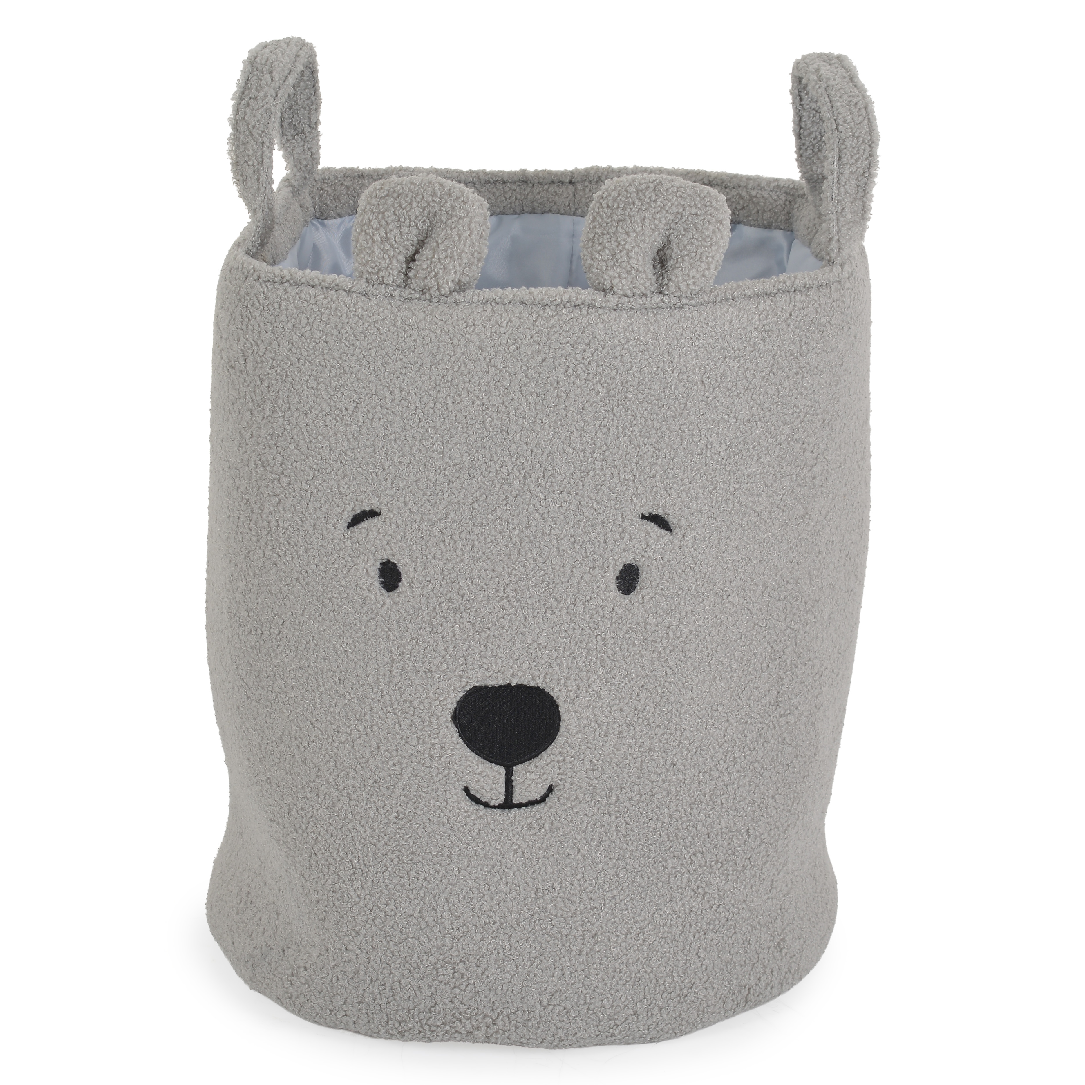 Toy storage basket 35x45 cm Nori gray