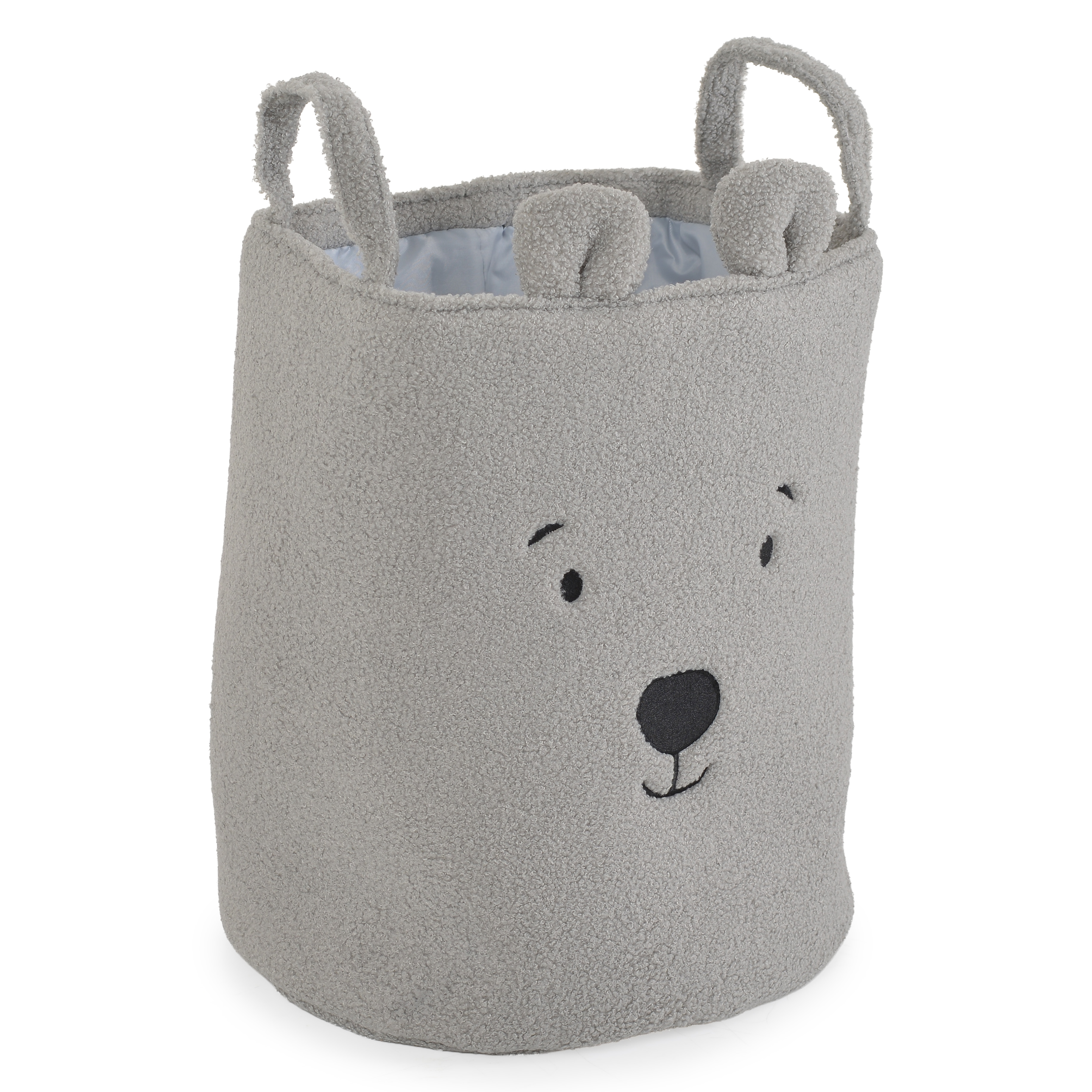Toy storage basket 35x45 cm Nori gray