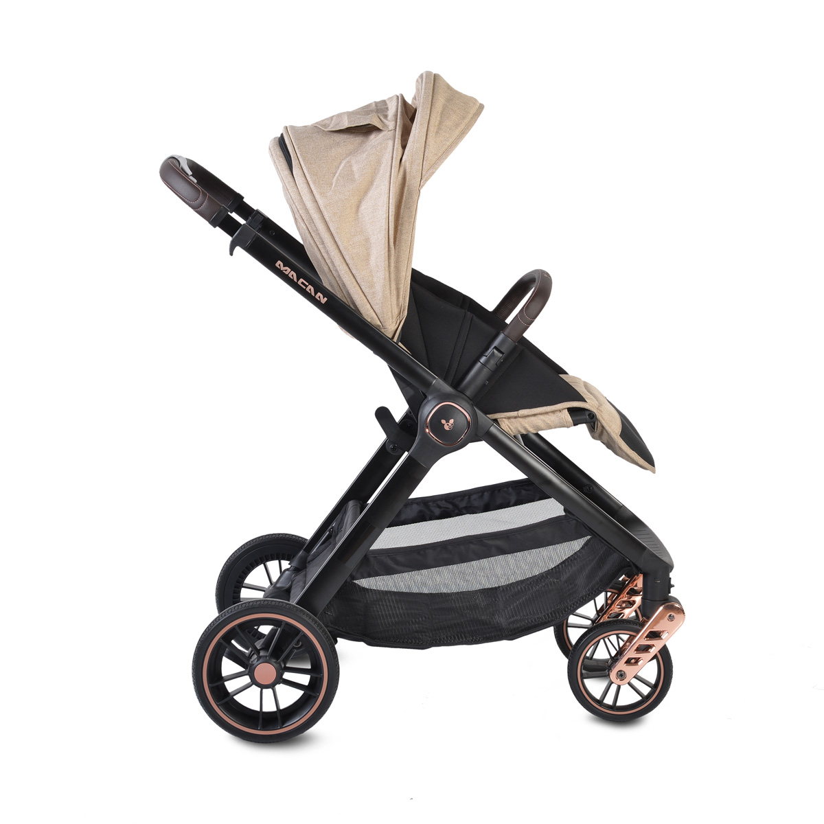 Combined stroller 2 in 1 Macan beige