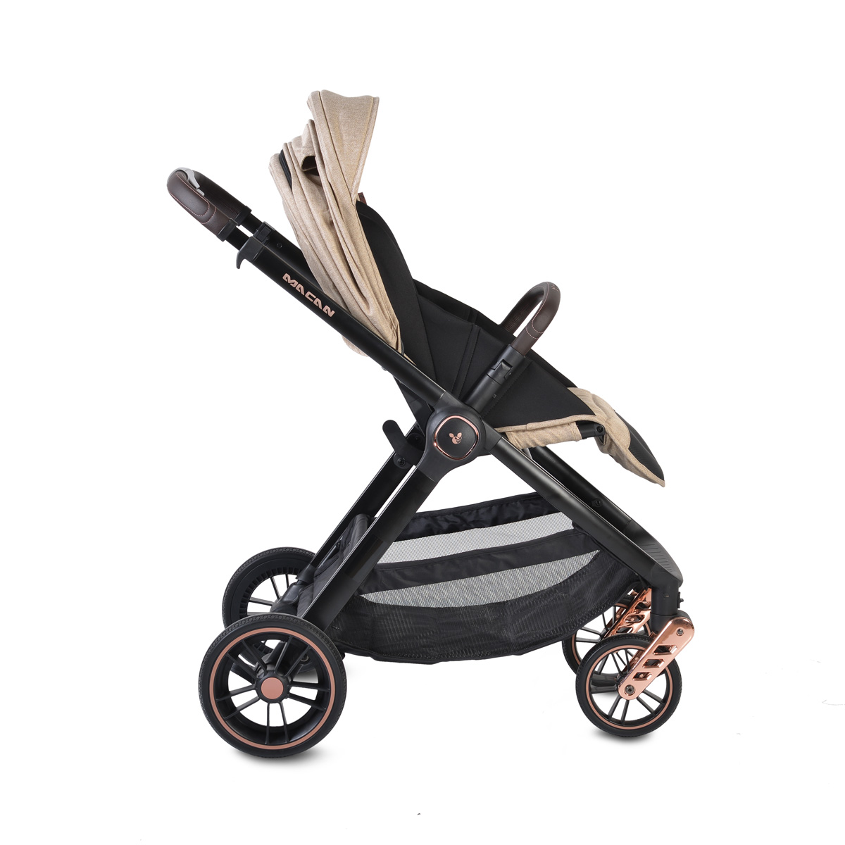 Combined stroller 2 in 1 Macan beige