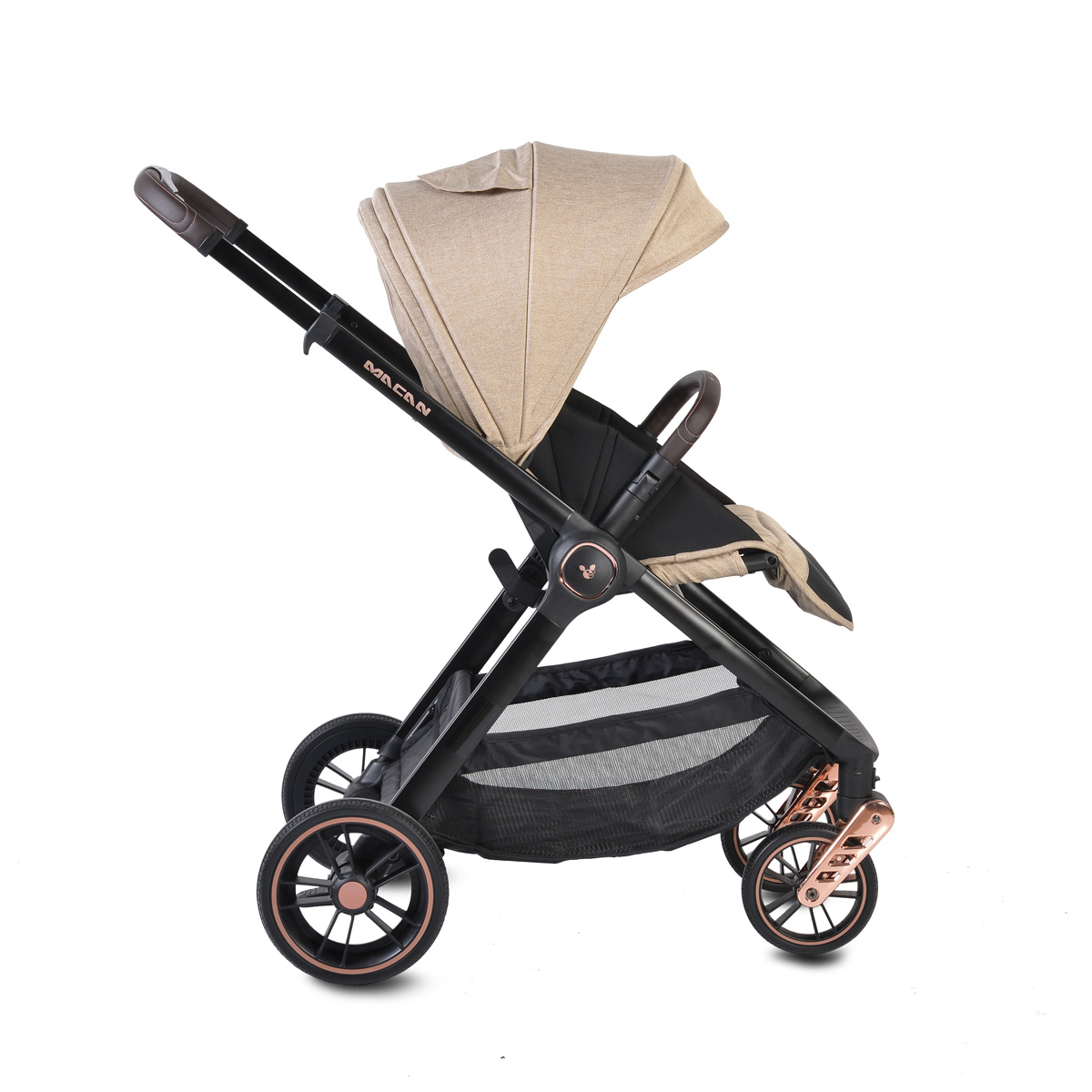 Combined stroller 2 in 1 Macan beige