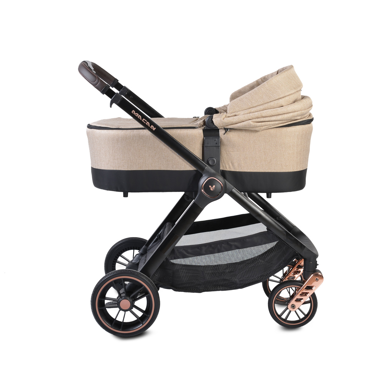 Combined stroller 2 in 1 Macan beige
