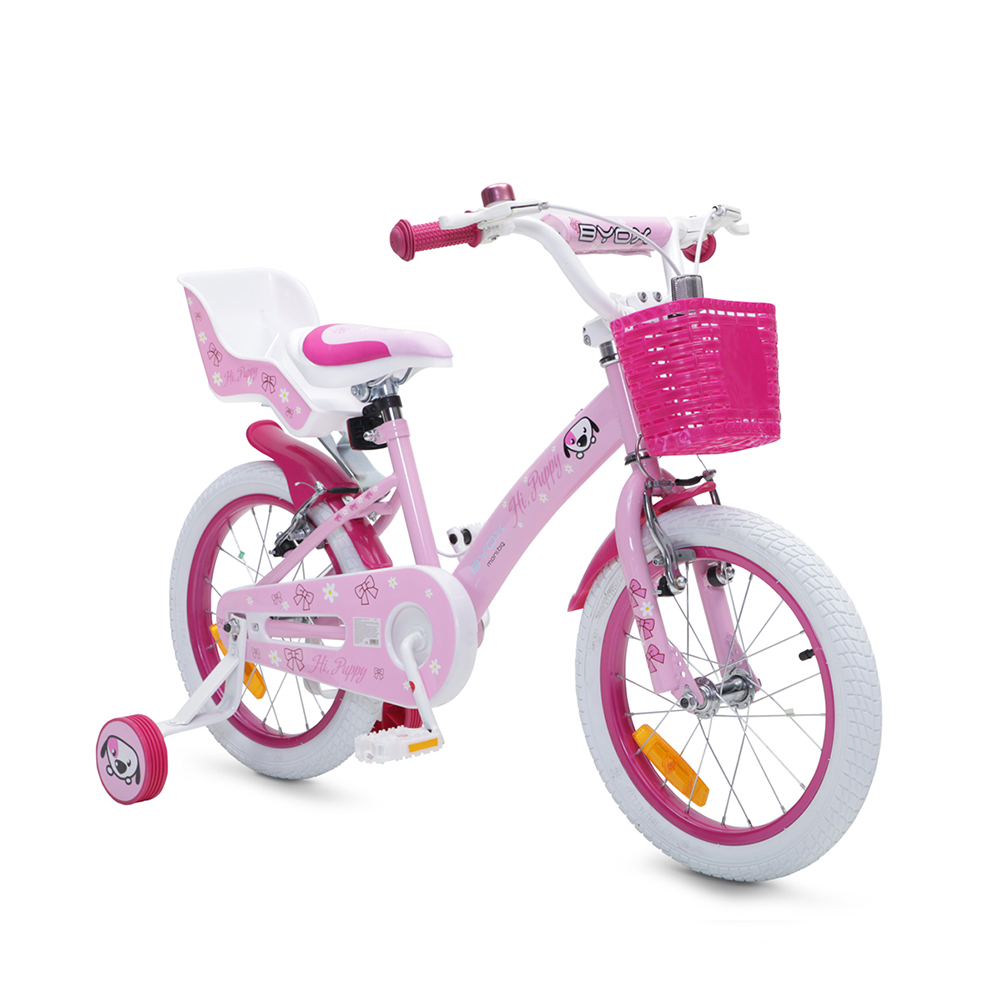 Children bicycle 16 Puppy pink