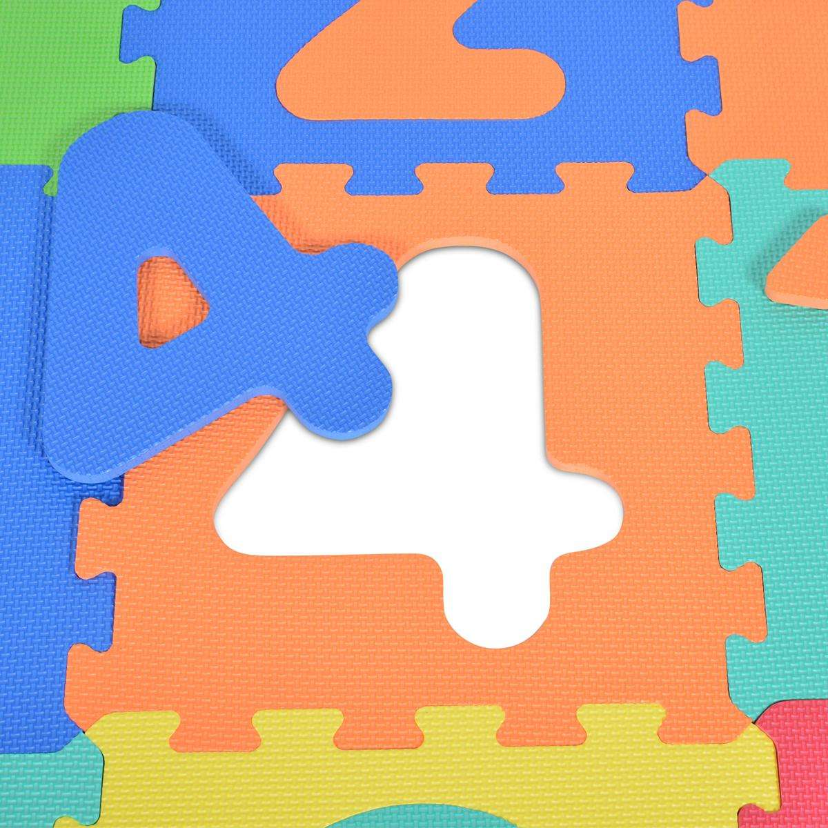 Number puzzle mat 10 pcs - 1001B3