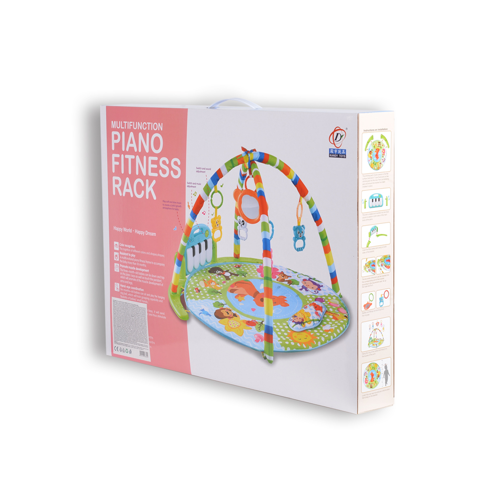 Play mat Baby piano Girl 696 R6 pink