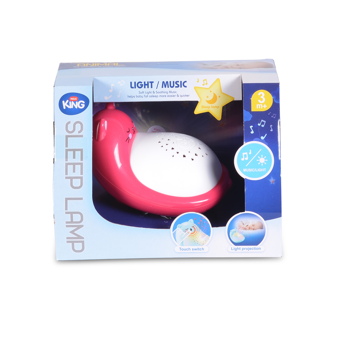 Projector Animal lamp pink 11806