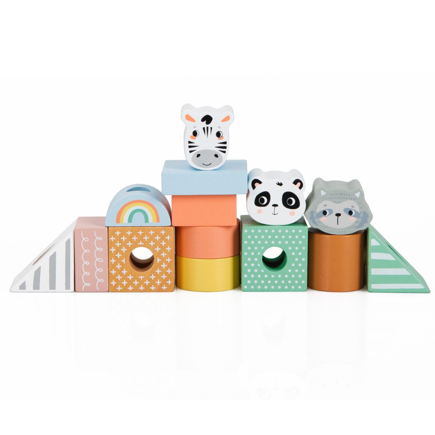 Wooden Train Zoo Age: 1+ Number of pieces: 18