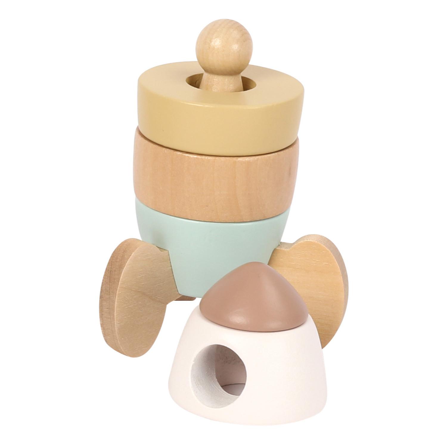 Комплект дървени играчки за баланс и редене Възраст: 1+