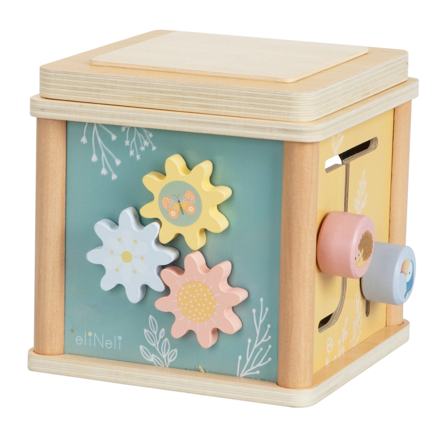Wooden active cube Animals Age: 1+