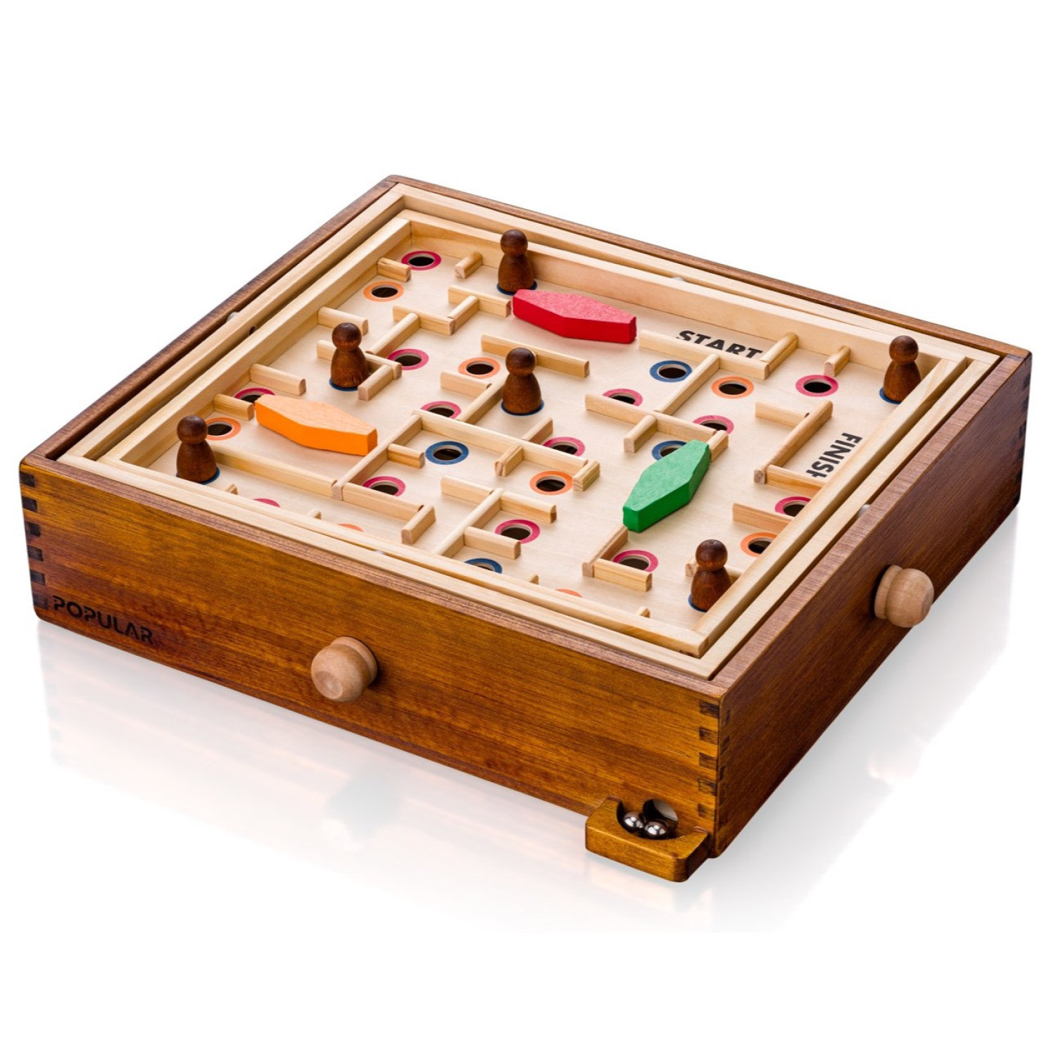 Wooden game Maze with ball Age: 3+