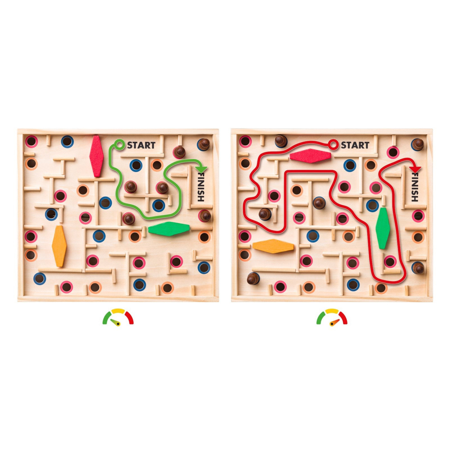 Wooden game Maze with ball Age: 3+