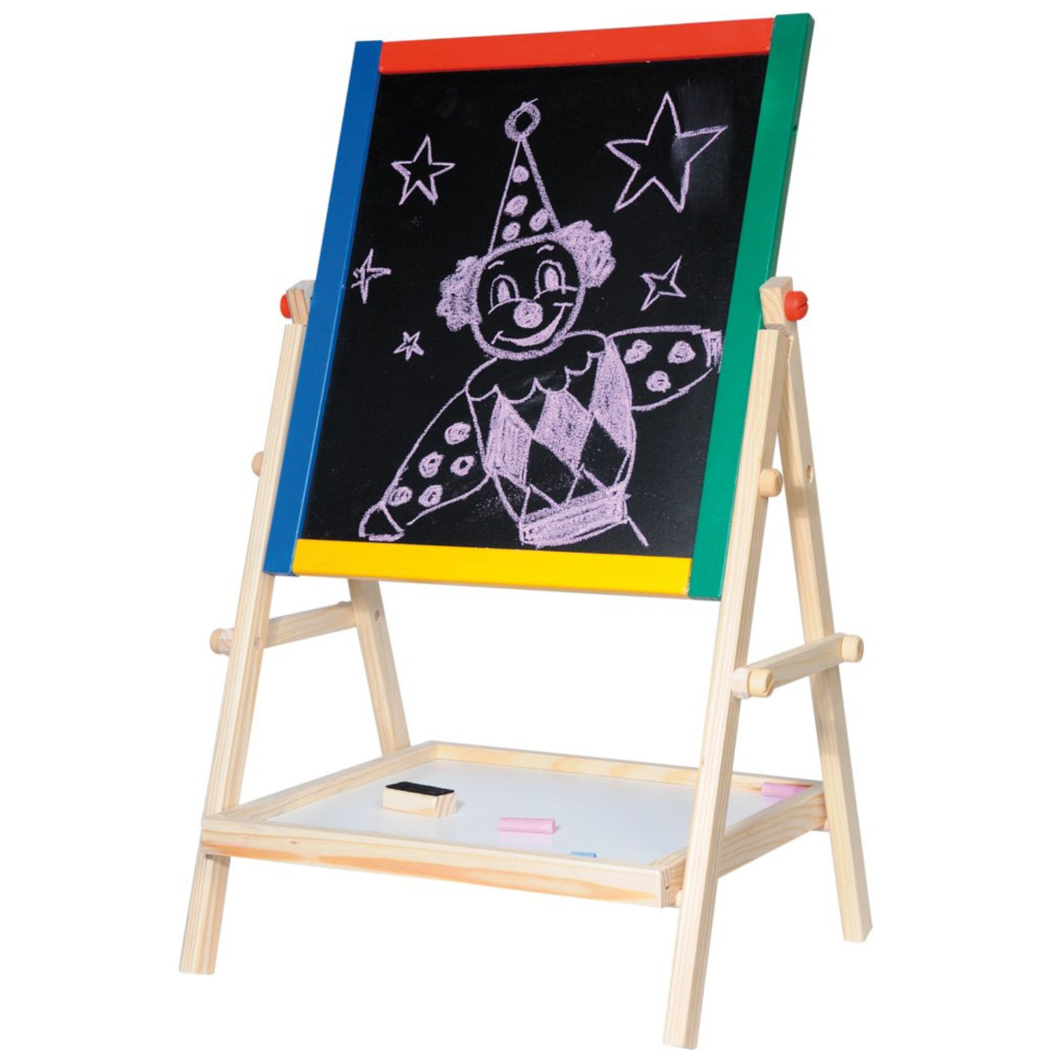 Children's magnetic rotating board, double-sided Age 3+ Size: 38 x 65.5 cm