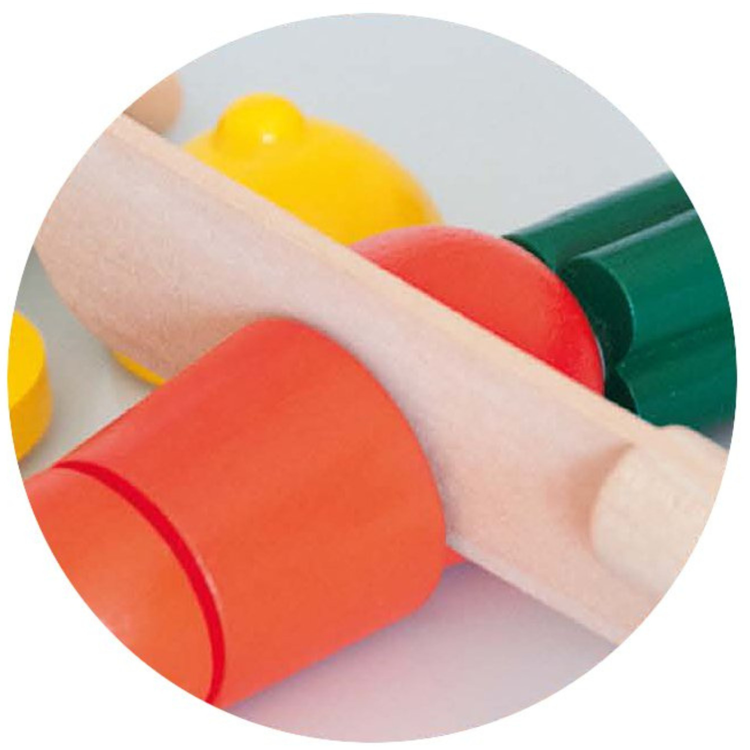 Wooden Vegetables and Fruits Cutting Board Age: 1+