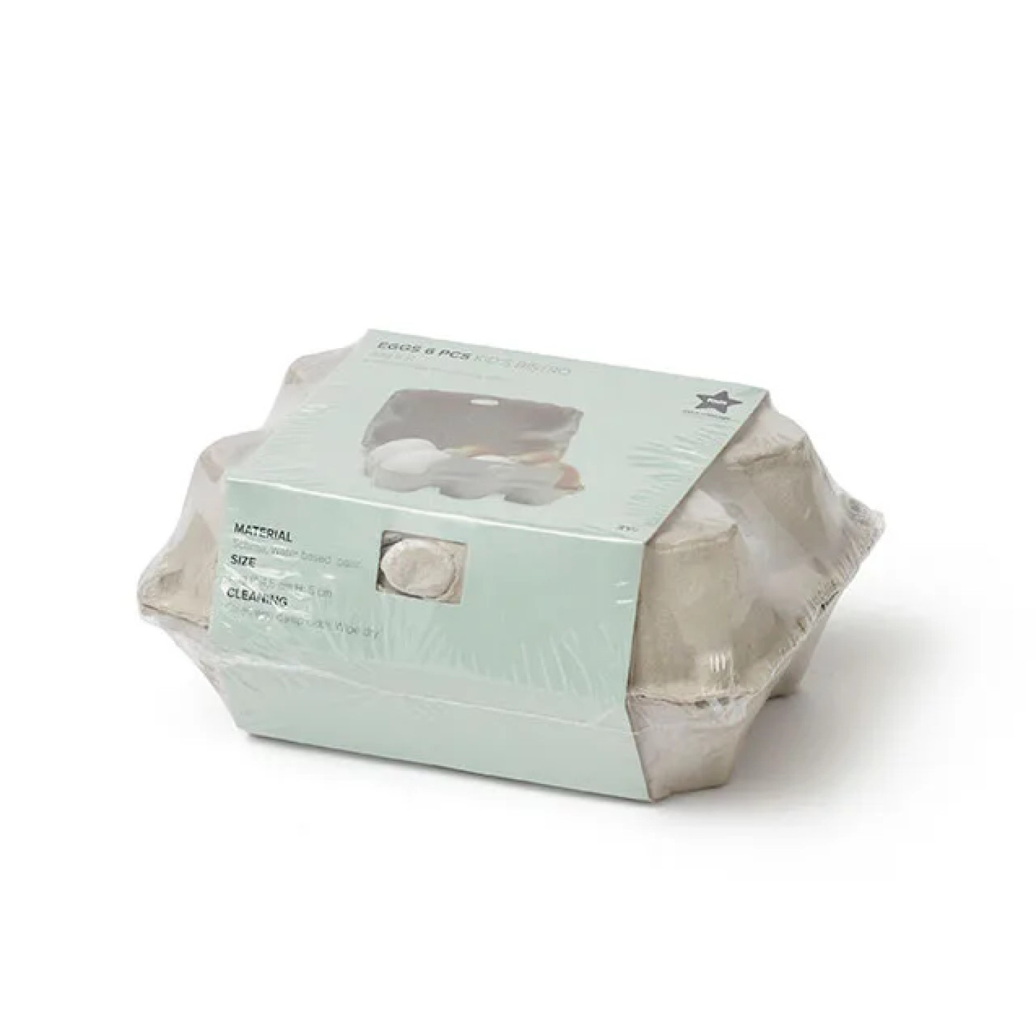 Wooden eggs in a box Swedish Design Age: 2+