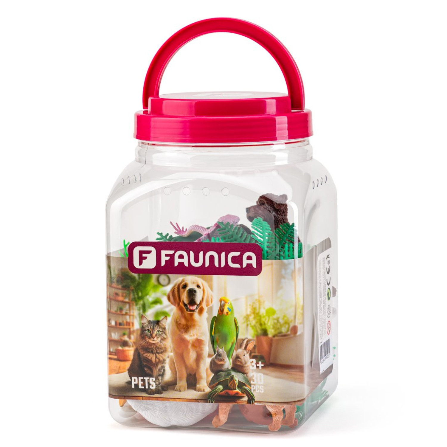 Set of figurines in a box Pets, 30 pieces Age: 3+ Number of pieces: 30