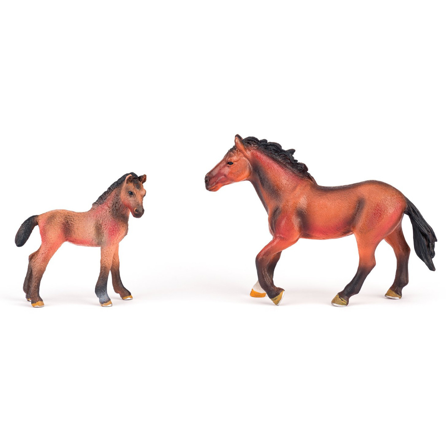 Horse farm with horses and accessories, 25 pieces Age: 3+ Number of pieces: 25