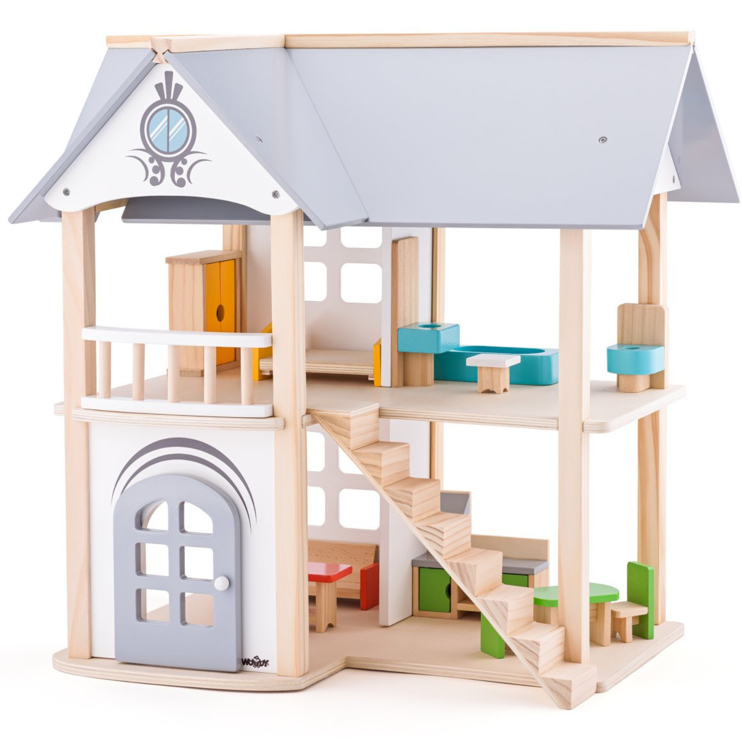 Wooden dollhouse Villa Isabella Age: 2+