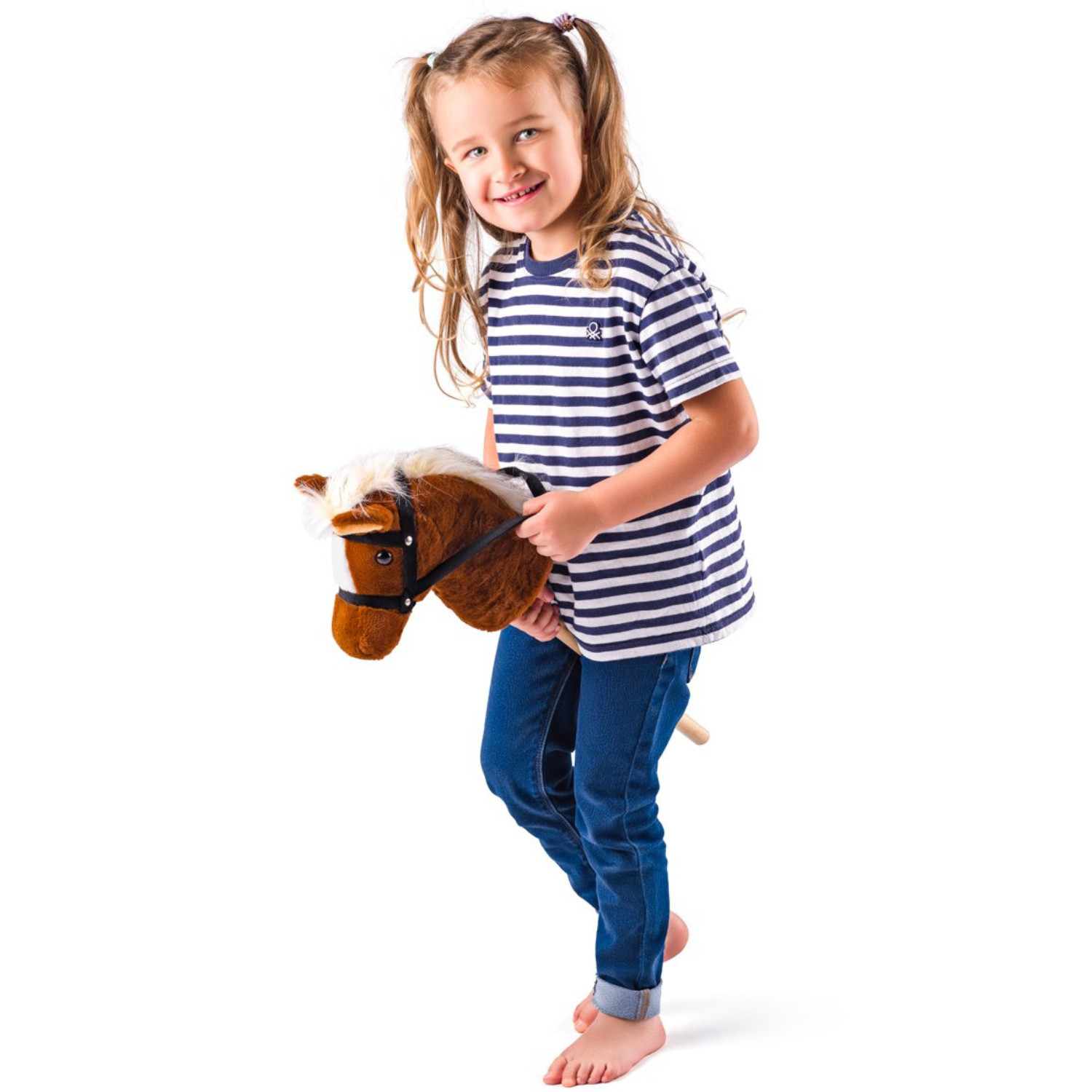 Wooden riding horse Bonnie Age: 2+