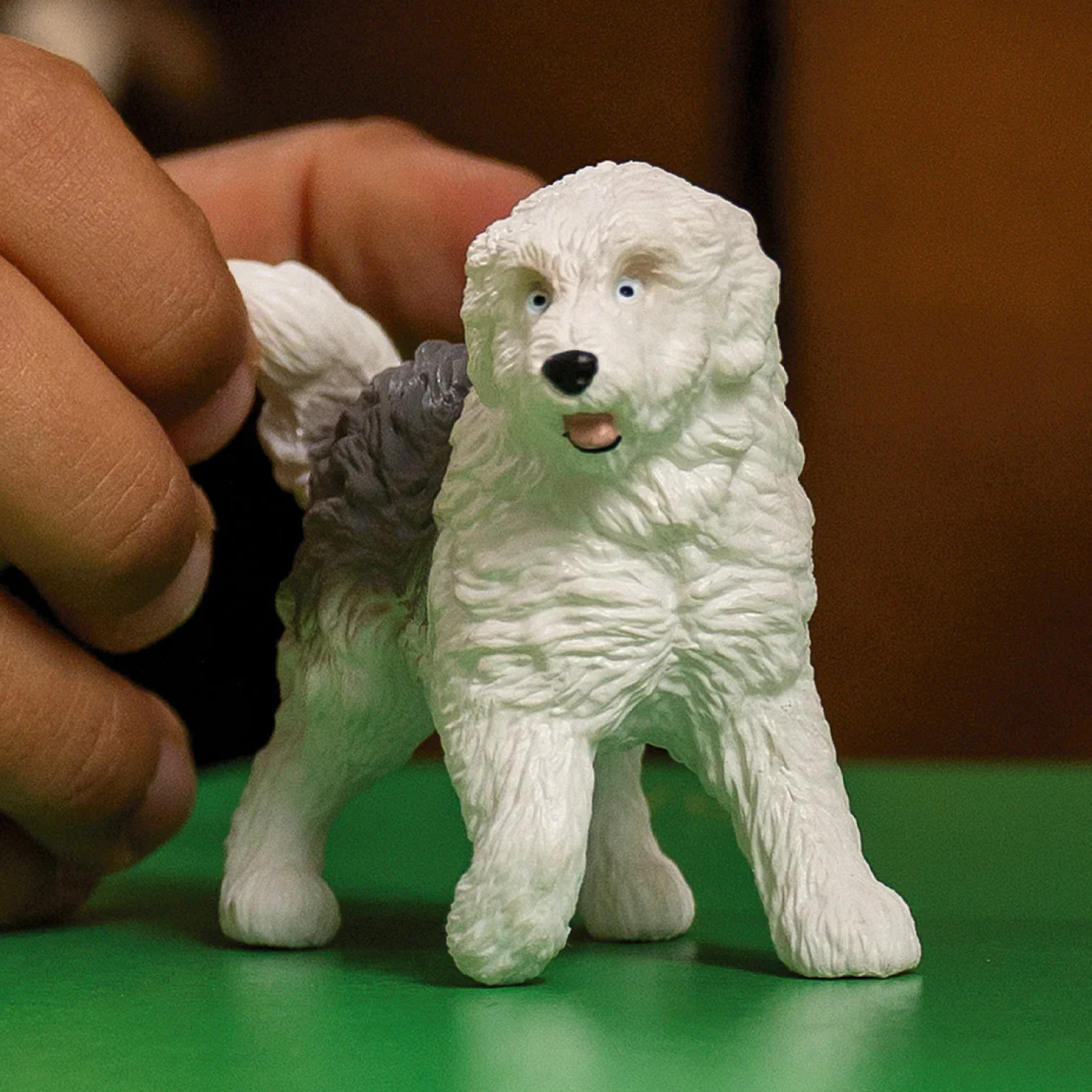Figurine Dog English Shepherd, Schleich Age: 3+ Size: 7.7x5.7x2.5 cm