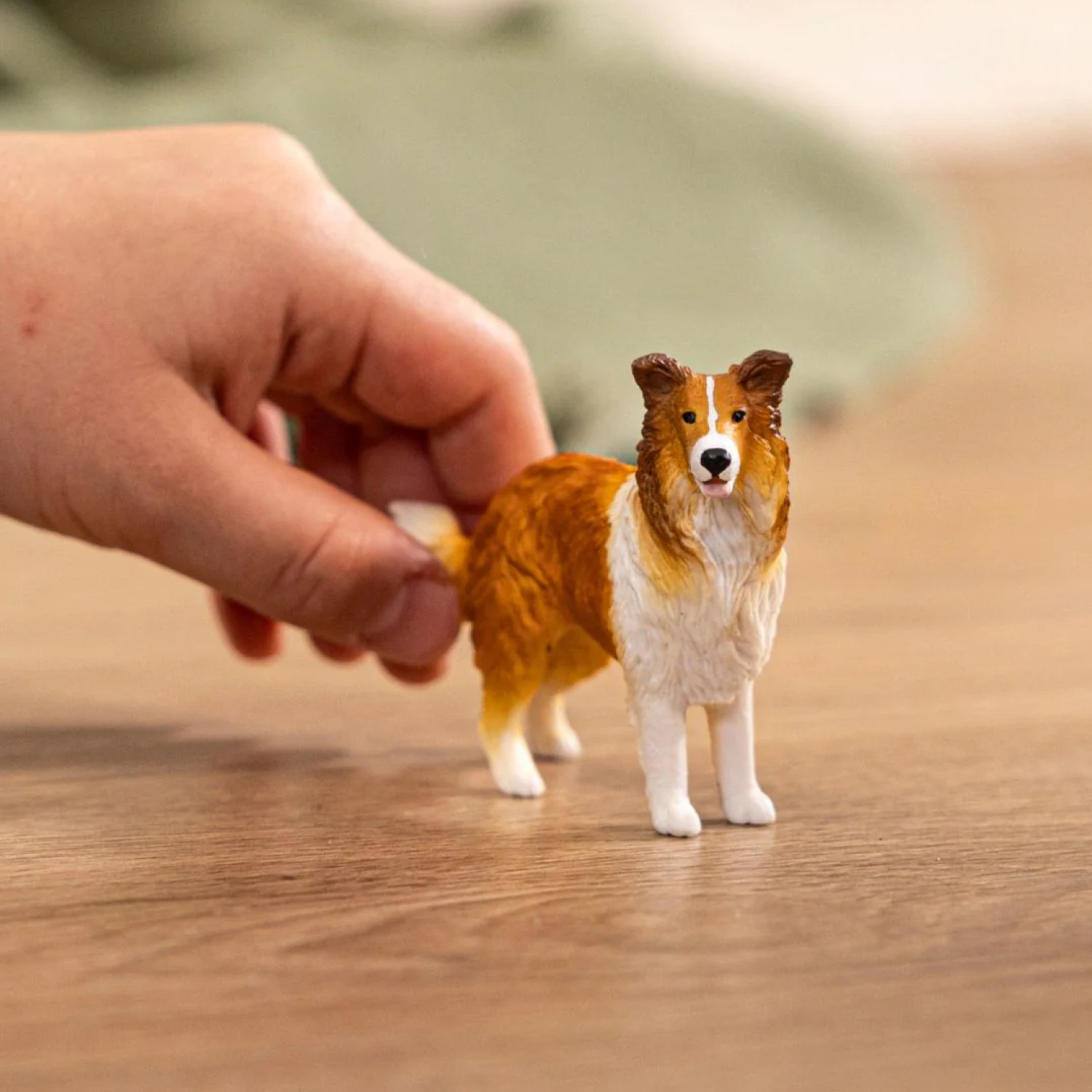 Figurine Dog Collie, Schleich Age: 3+ Size: 7x2.5x5.4 cm
