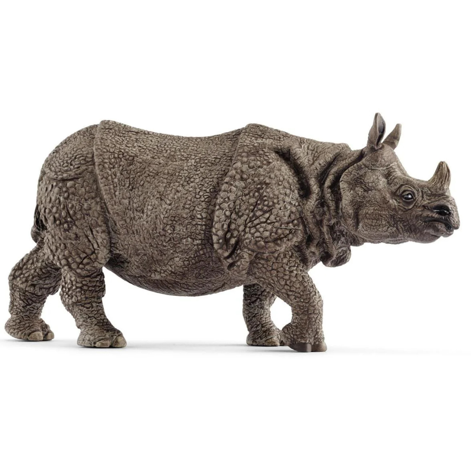 Rhinoceros Figurine, Schleich Age: 3+ Size: 14.3x6.5x4.8cm